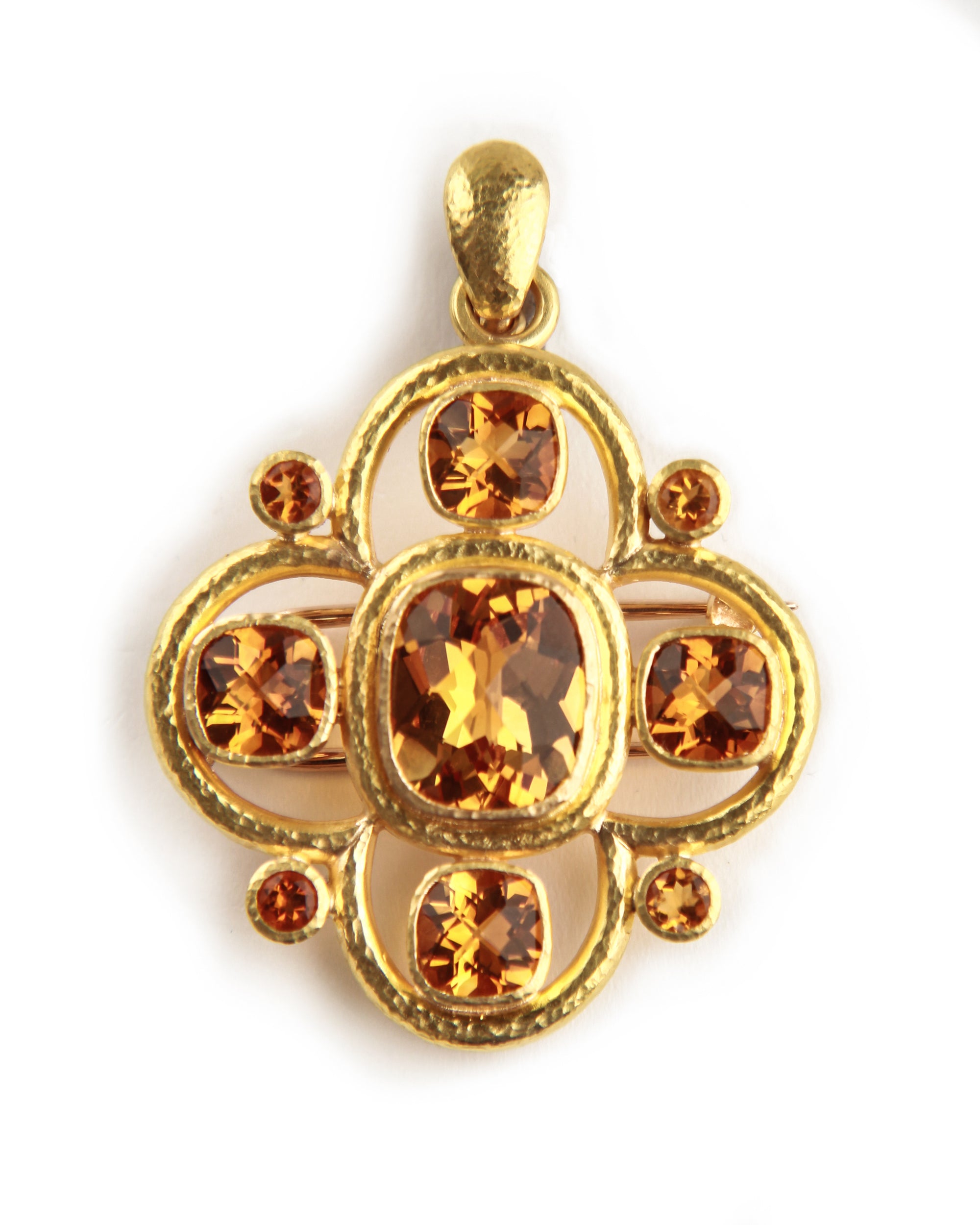 Citrine Brooch/Pendant