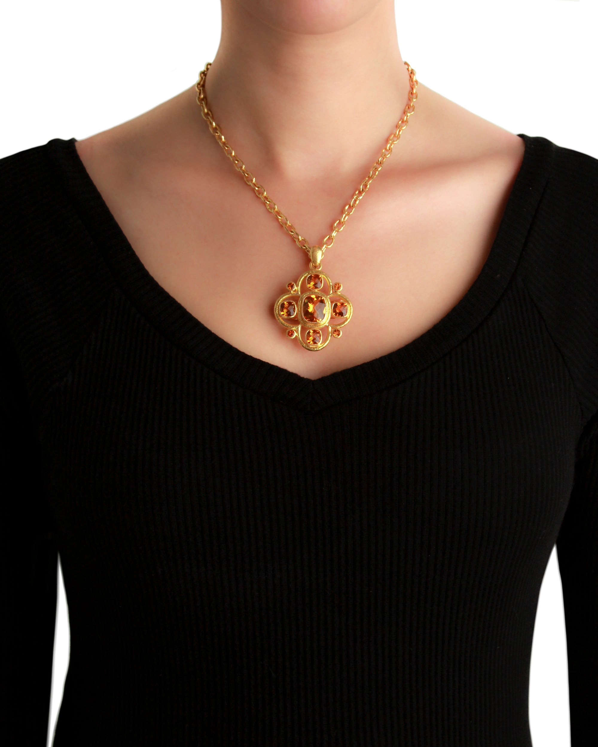 Citrine Brooch/Pendant