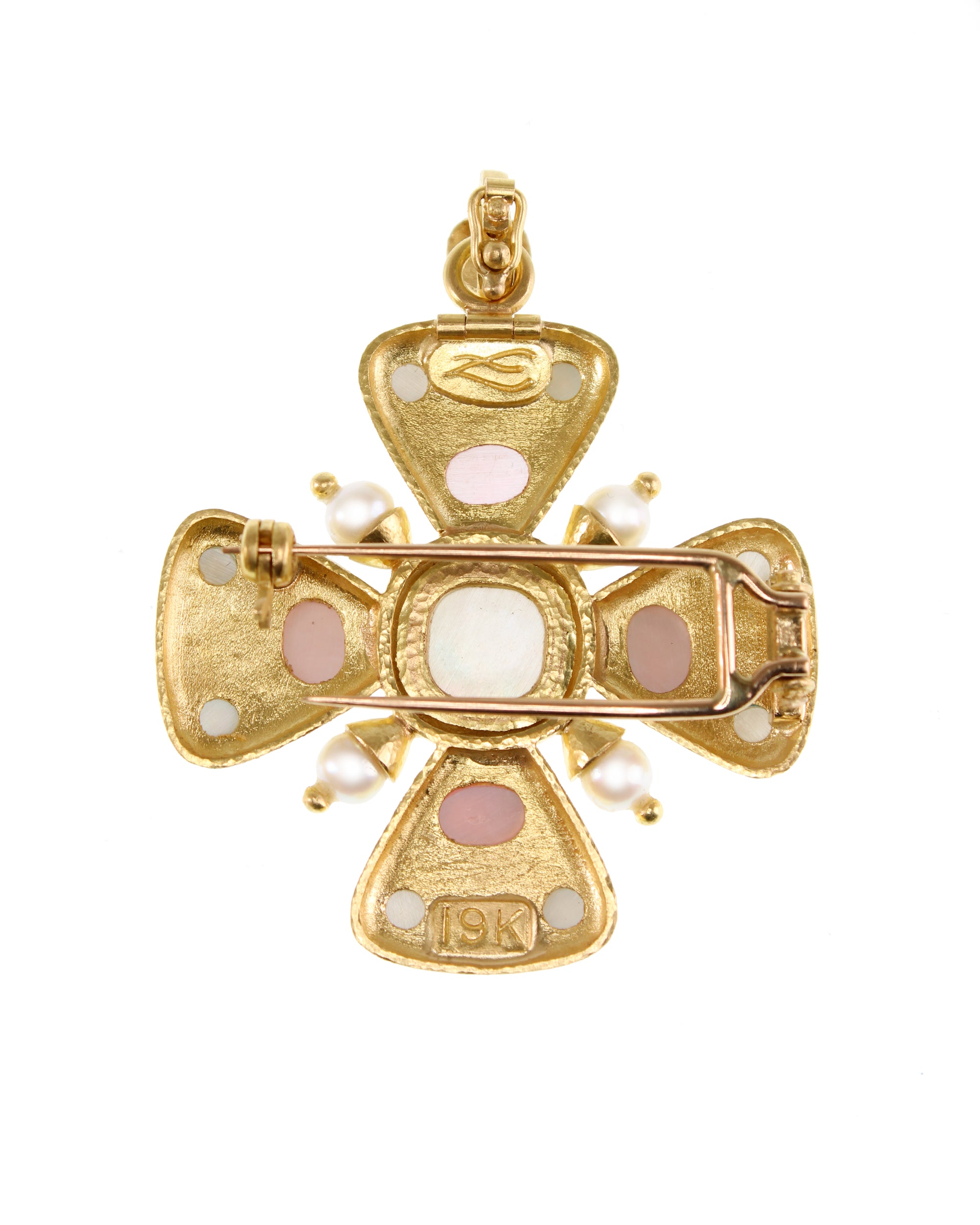 Peridot, Tourmaline and Zircon Brooch/Pendant
