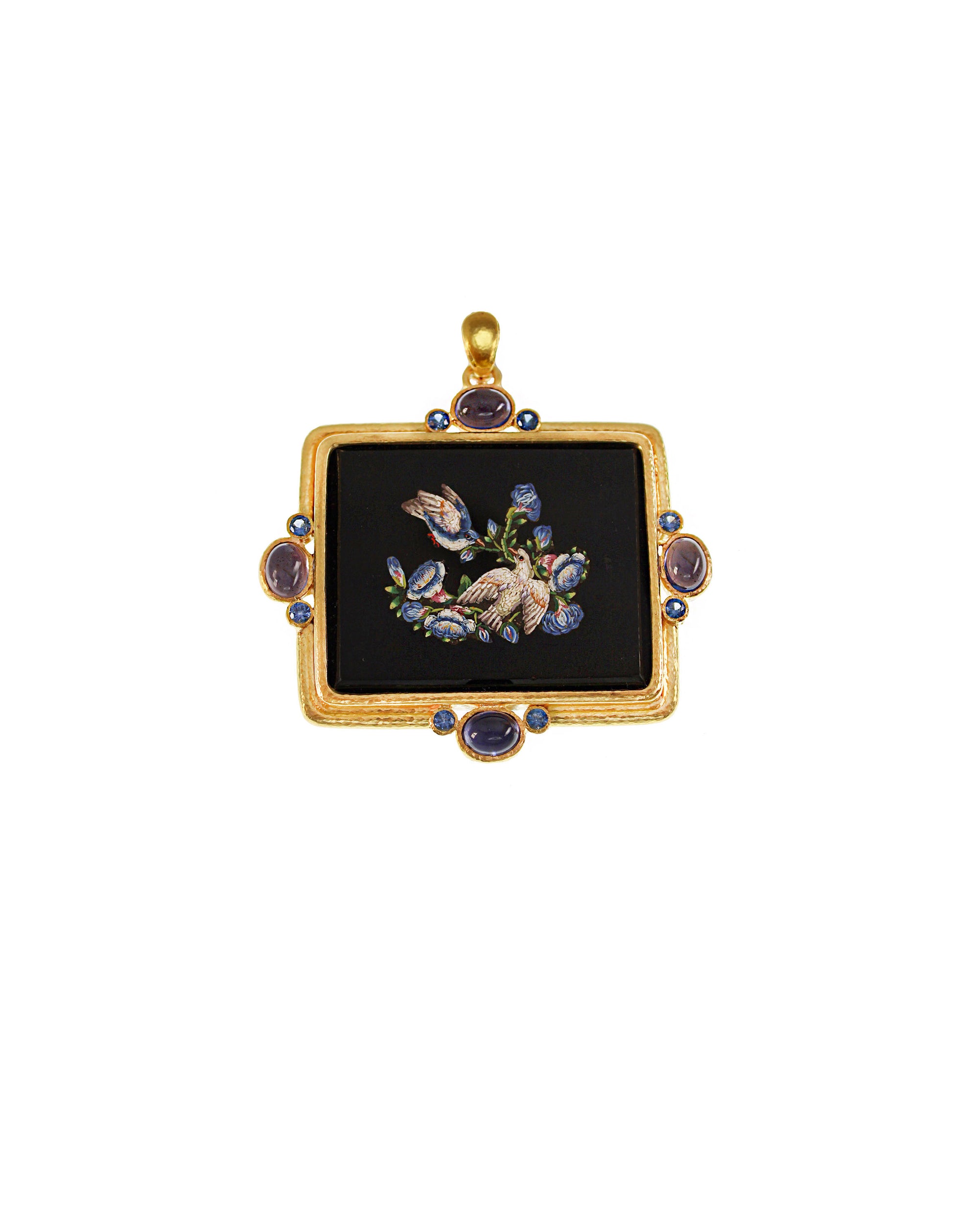Antique Micromosaic Brooch/Pendant