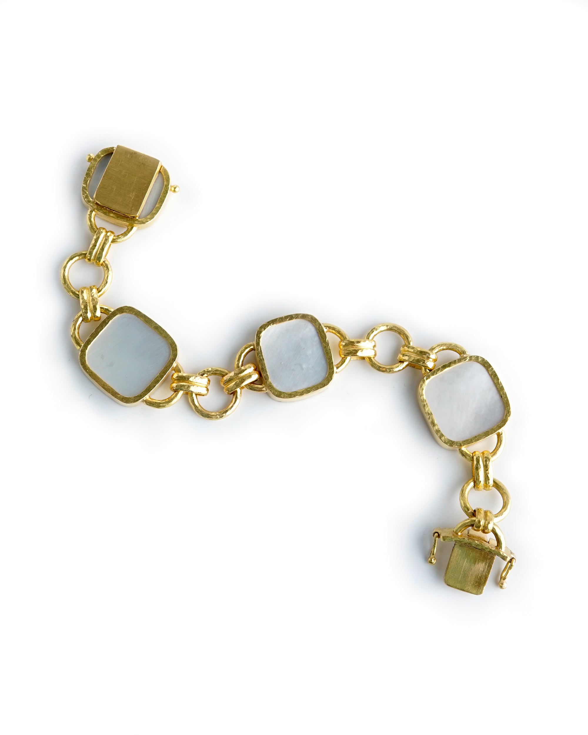 Venetian Glass Intaglio 'Seated Minerva' Bracelet