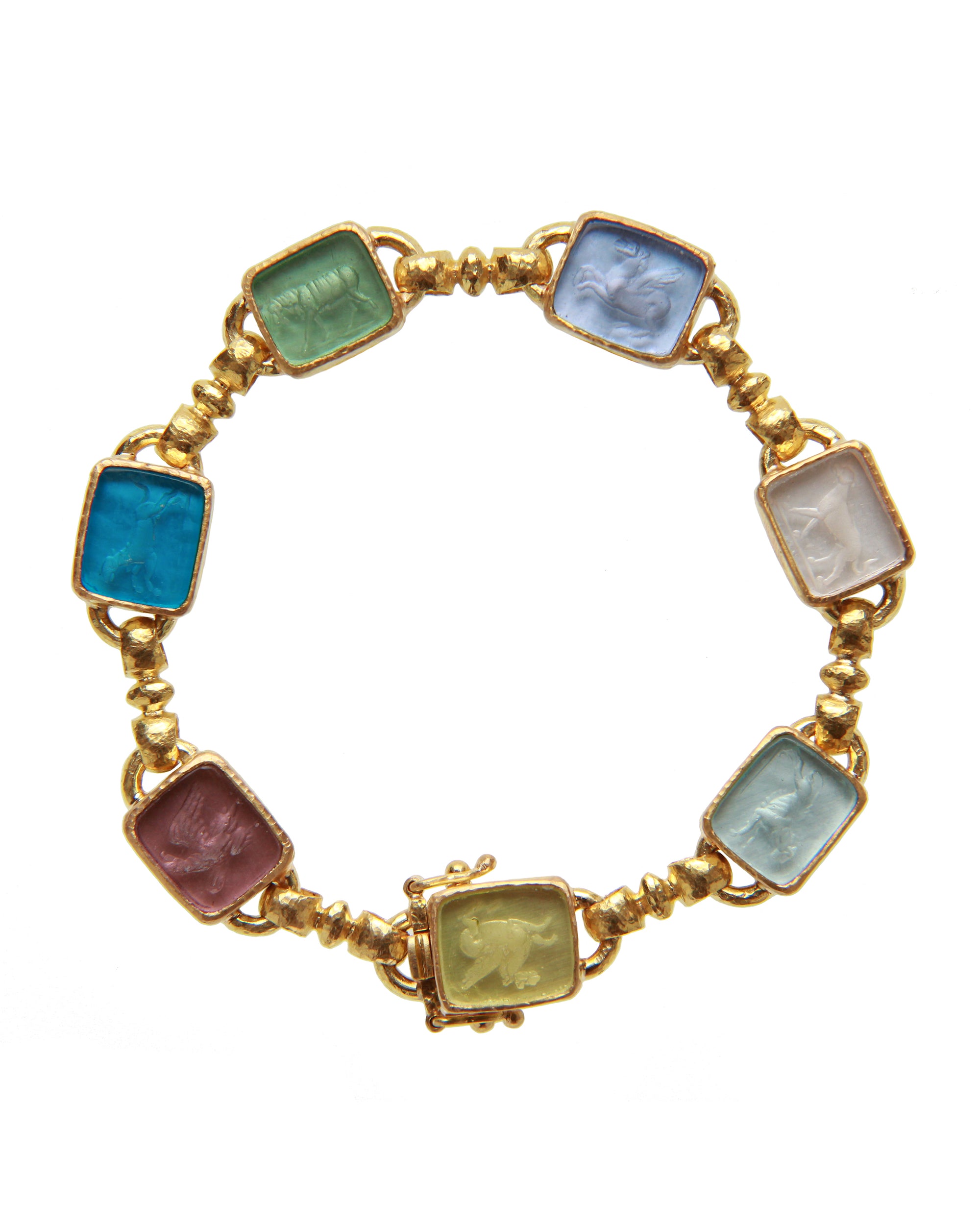 Pastel 'Zoo' Bracelet with Celtic Connectors