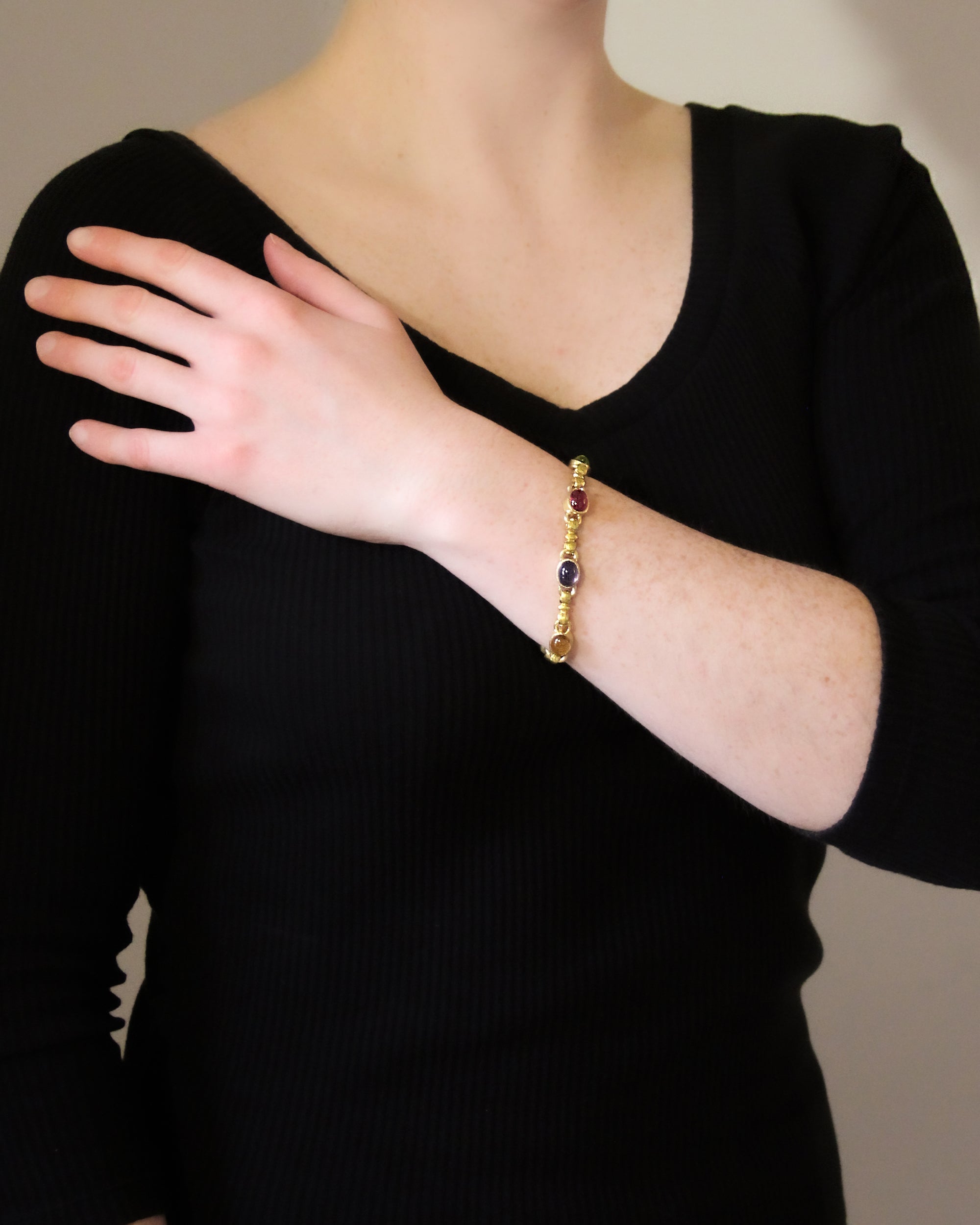 Tutti Frutti Celtic Link Bracelet