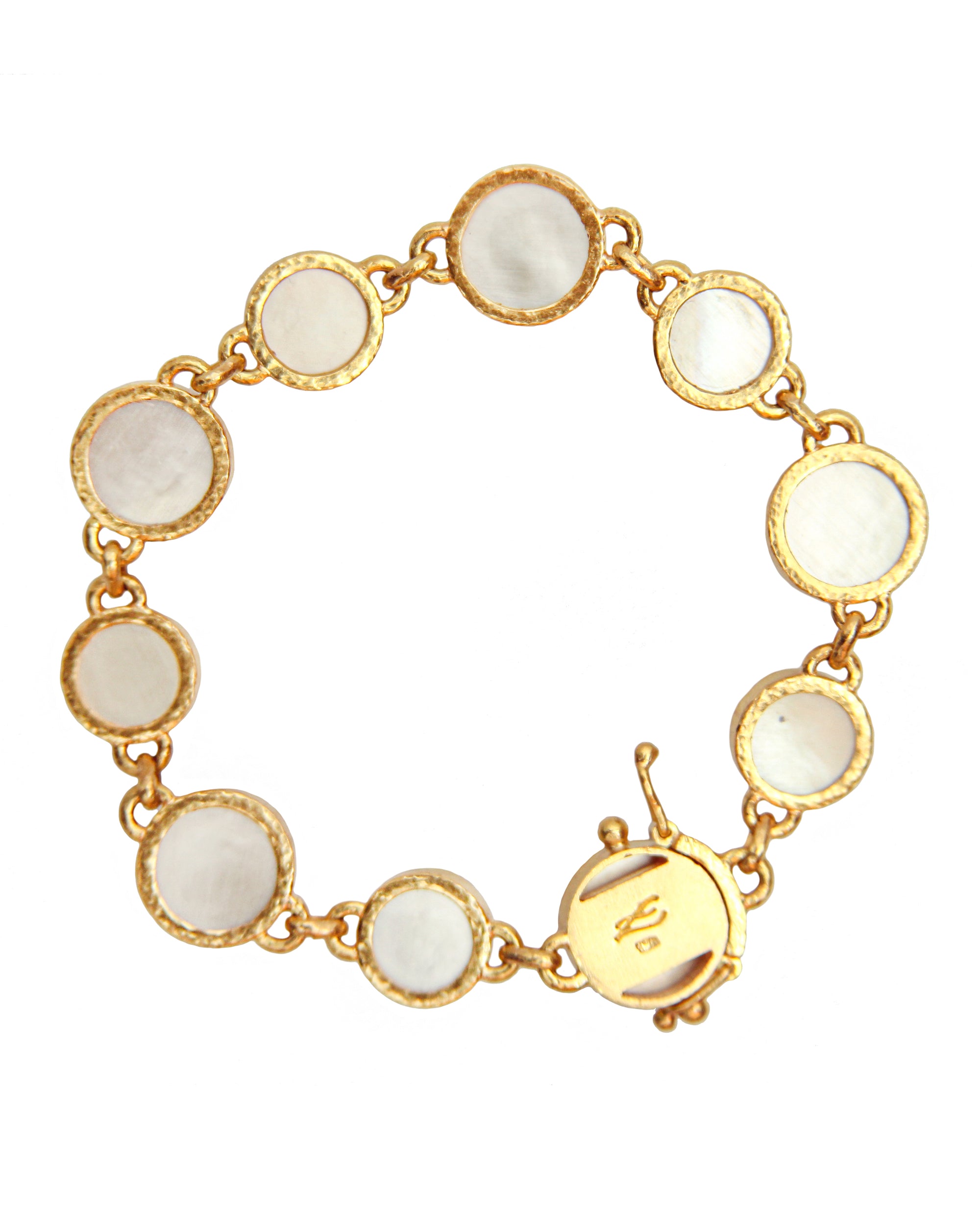Pastel Small Venetian Glass Intaglio Bracelet