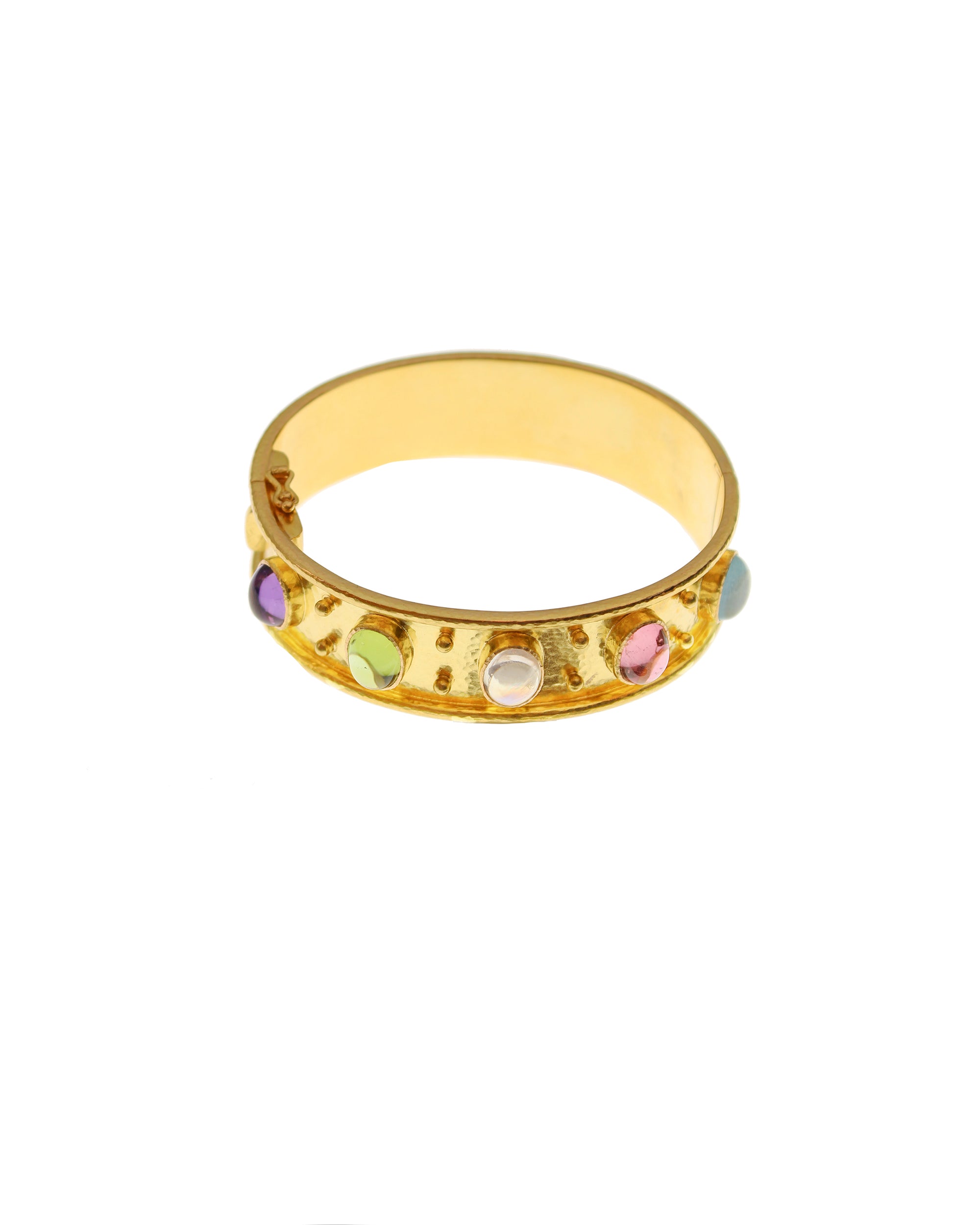 Flat Wide Tutti Frutti Bangle