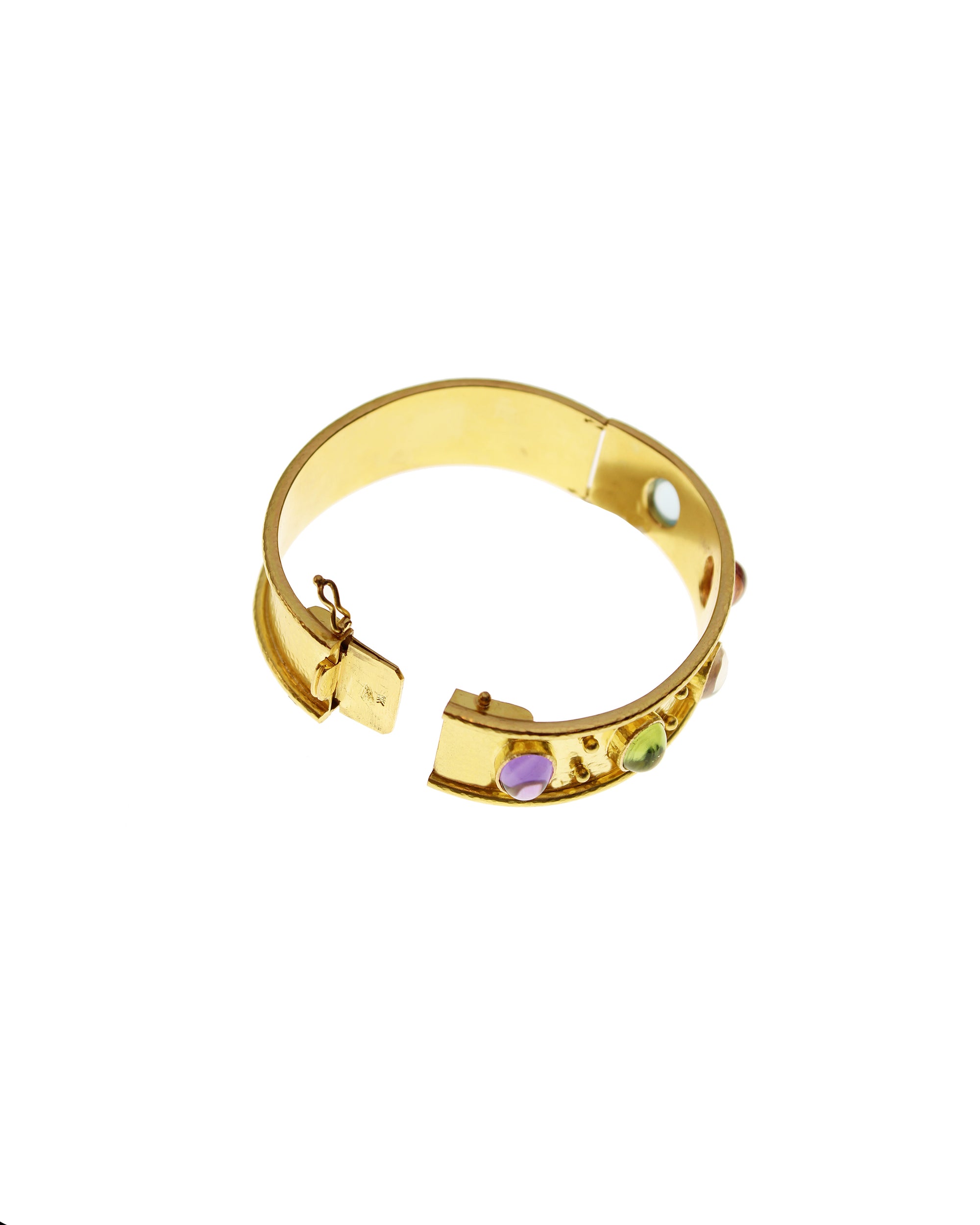 Flat Wide Tutti Frutti Bangle
