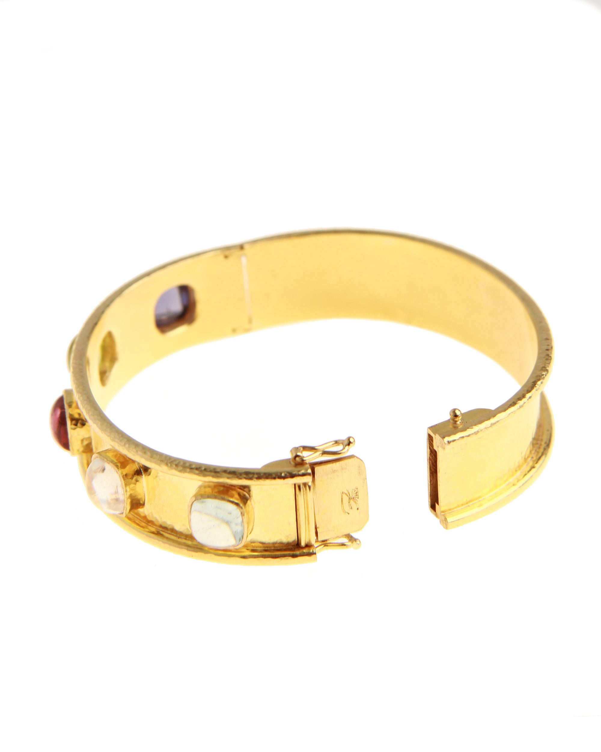 Narrow Flat Tutti Frutti Bangle