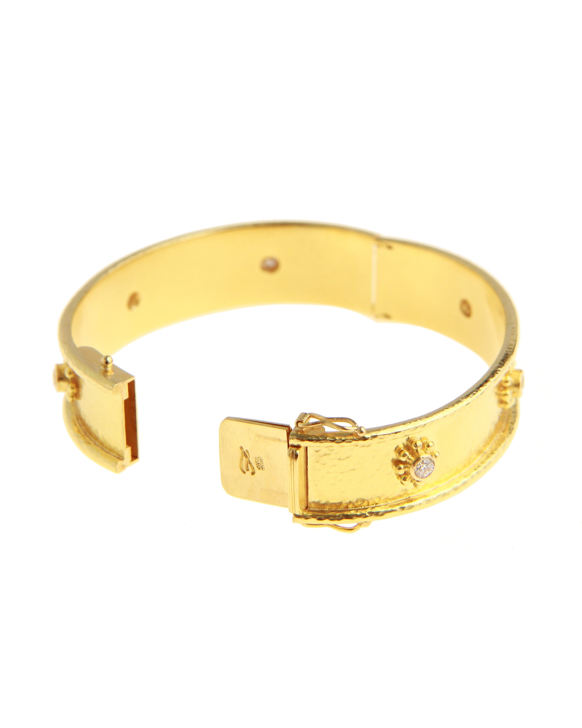 Diamond Daisy Bangle