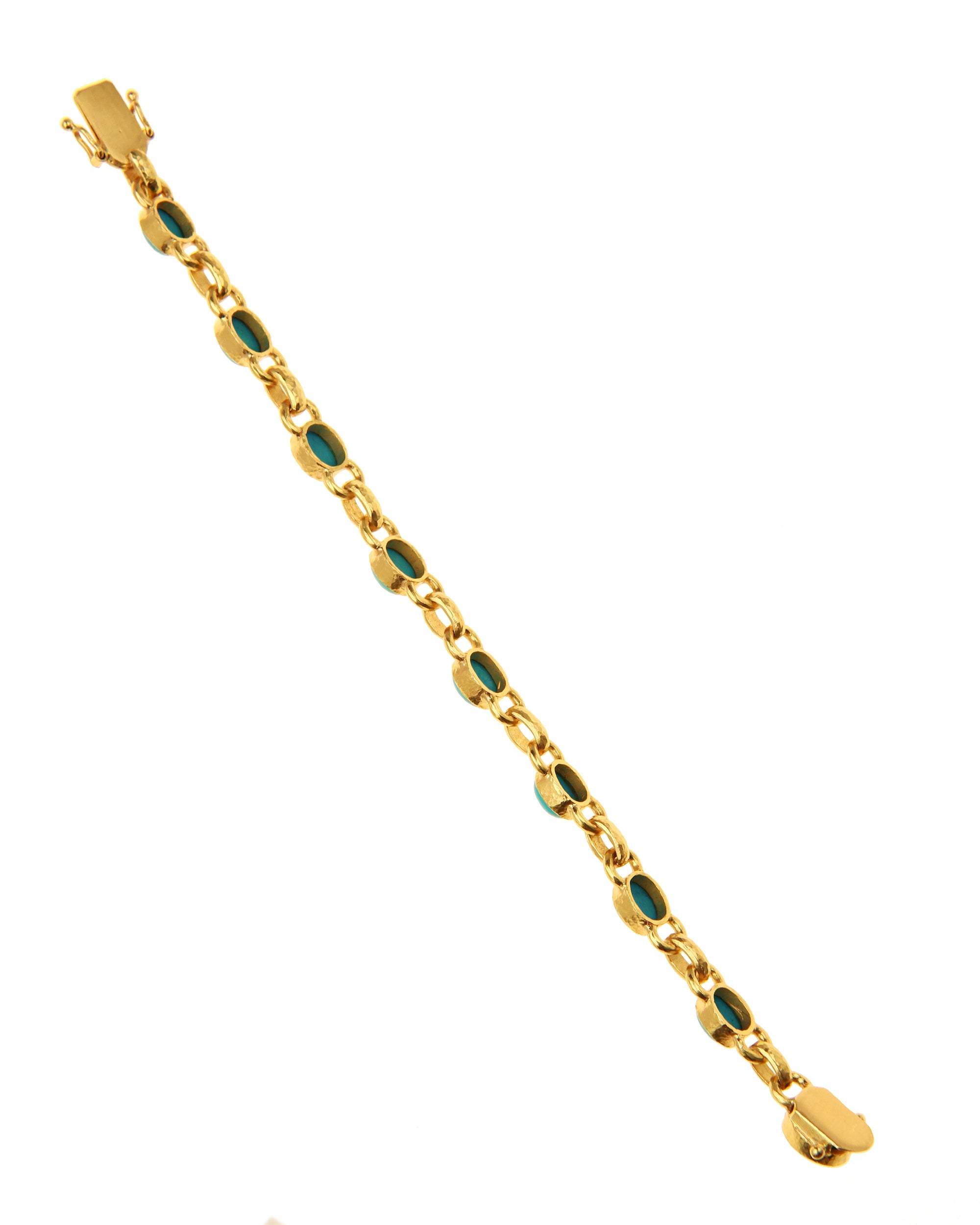 Sleeping Beauty Turquoise link Bracelet