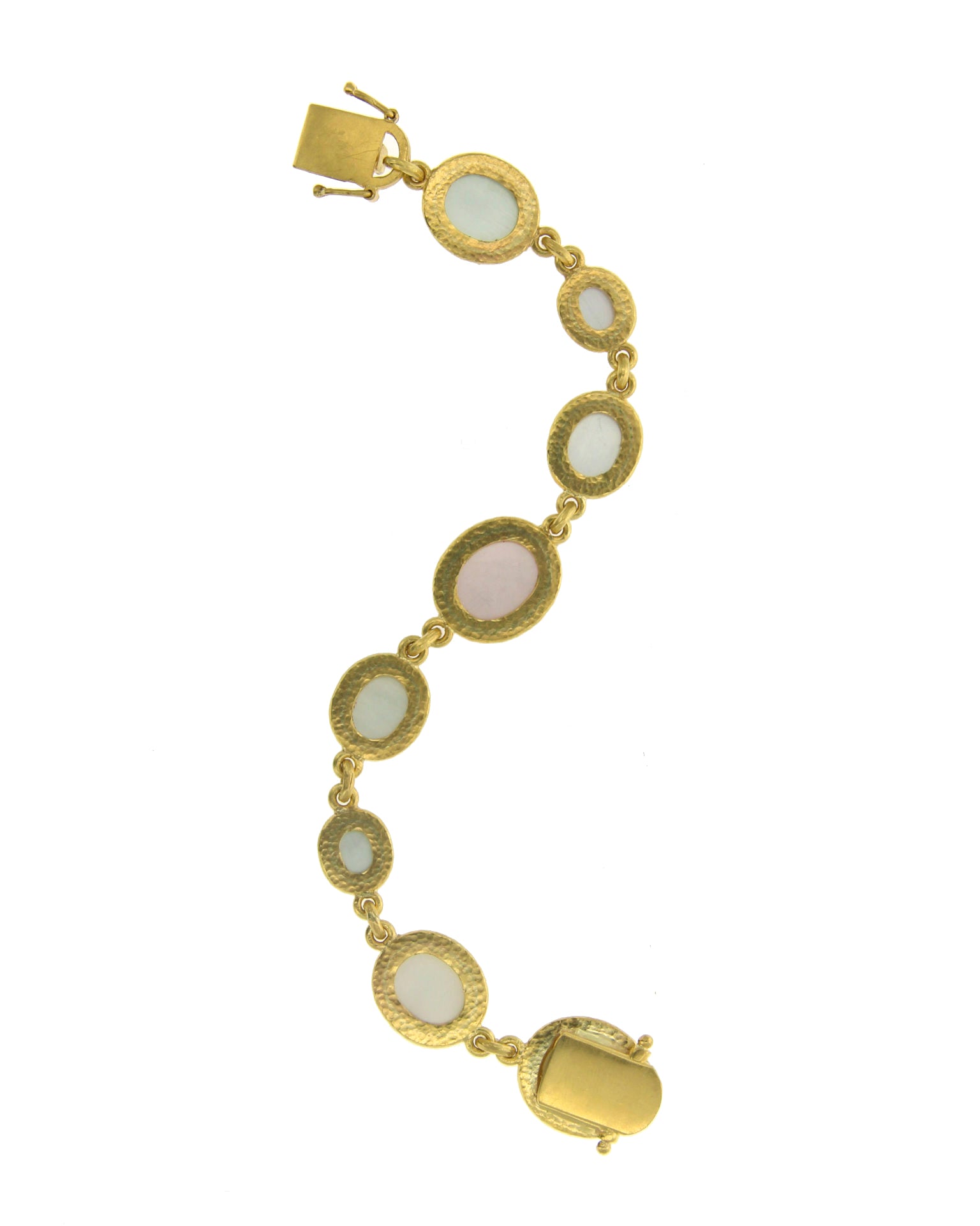 Small Oval Venetian Glass Intaglio Bracelet