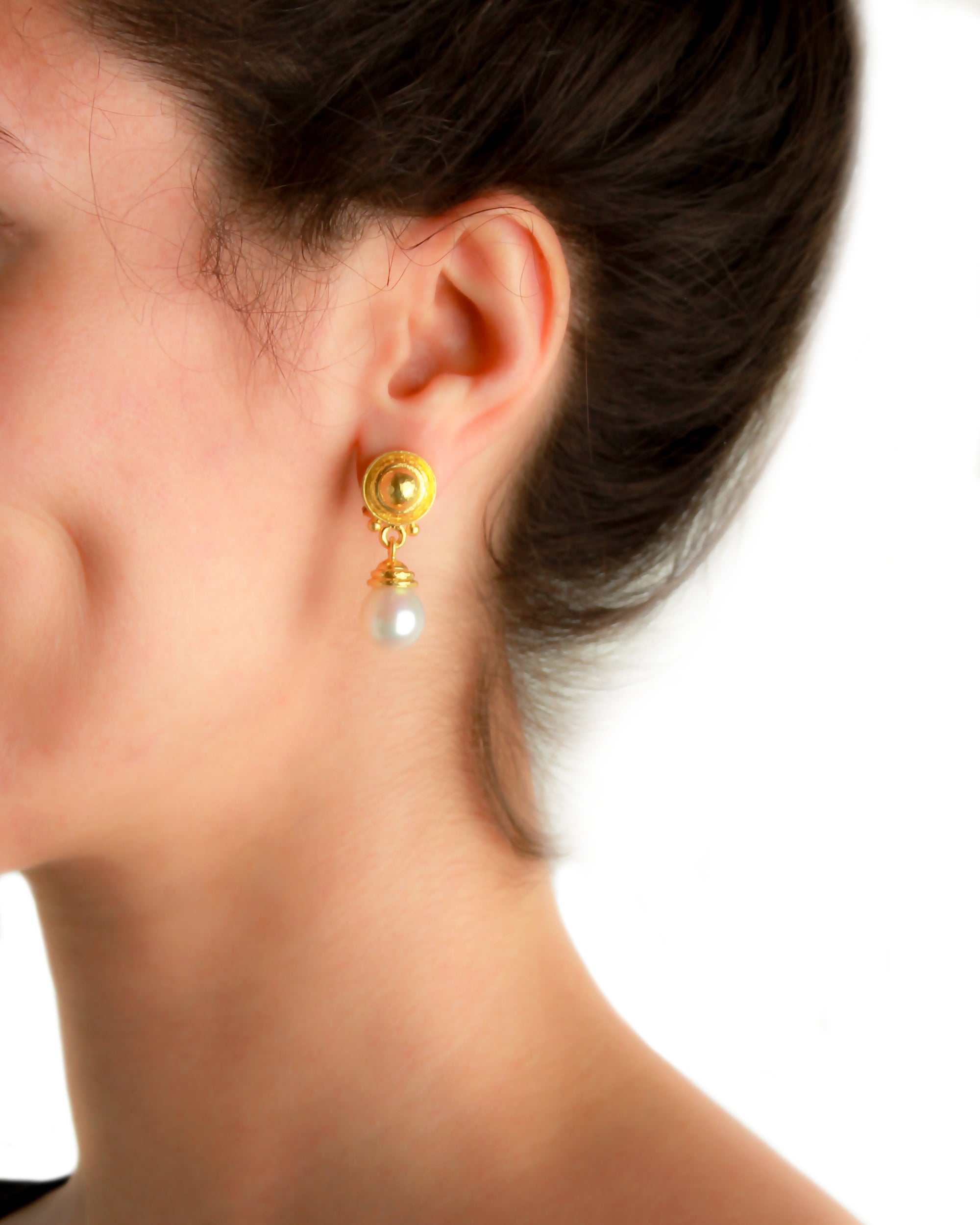South Sea Pearl Drop Earrings