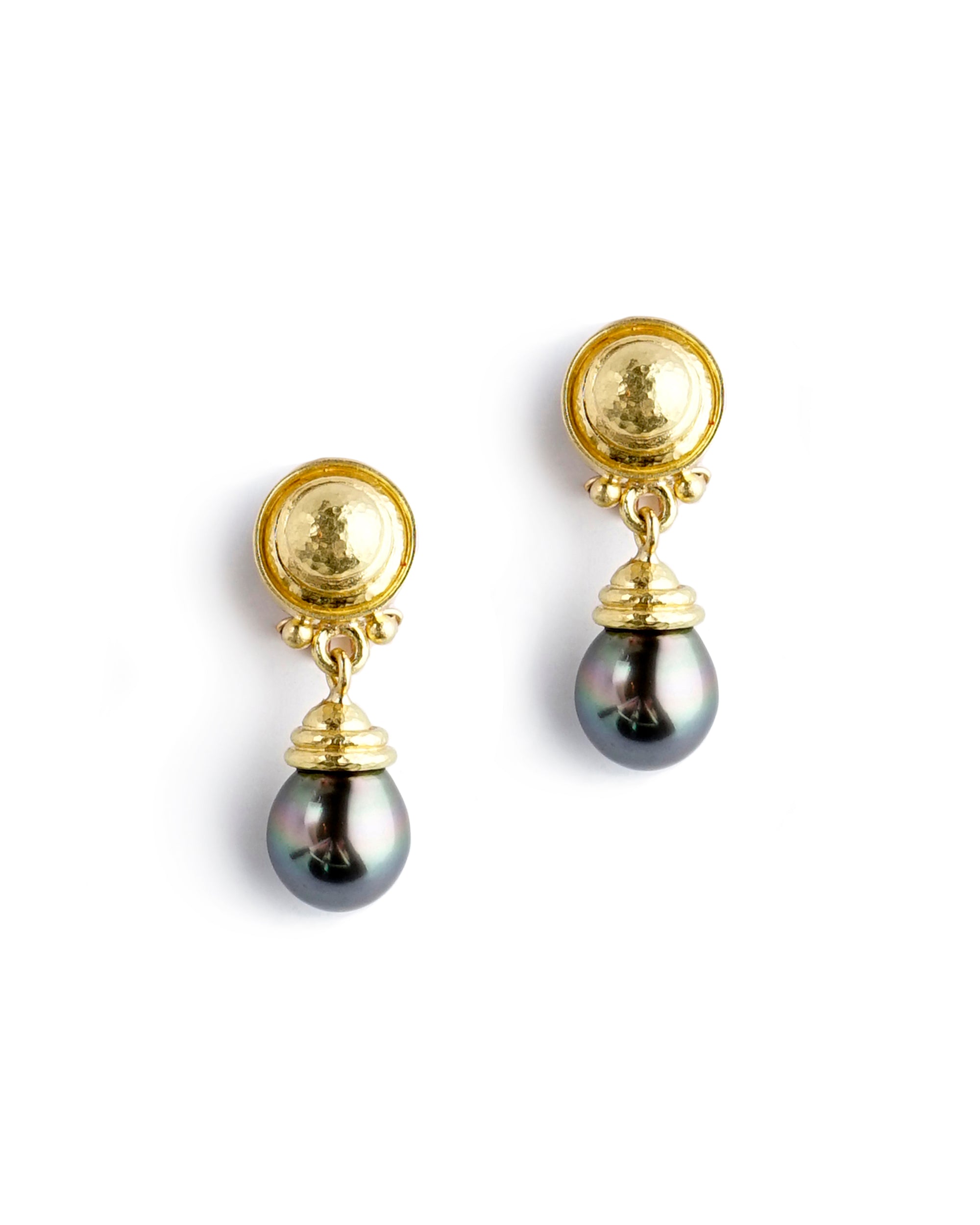 Silver South Sea Pearl Earrings