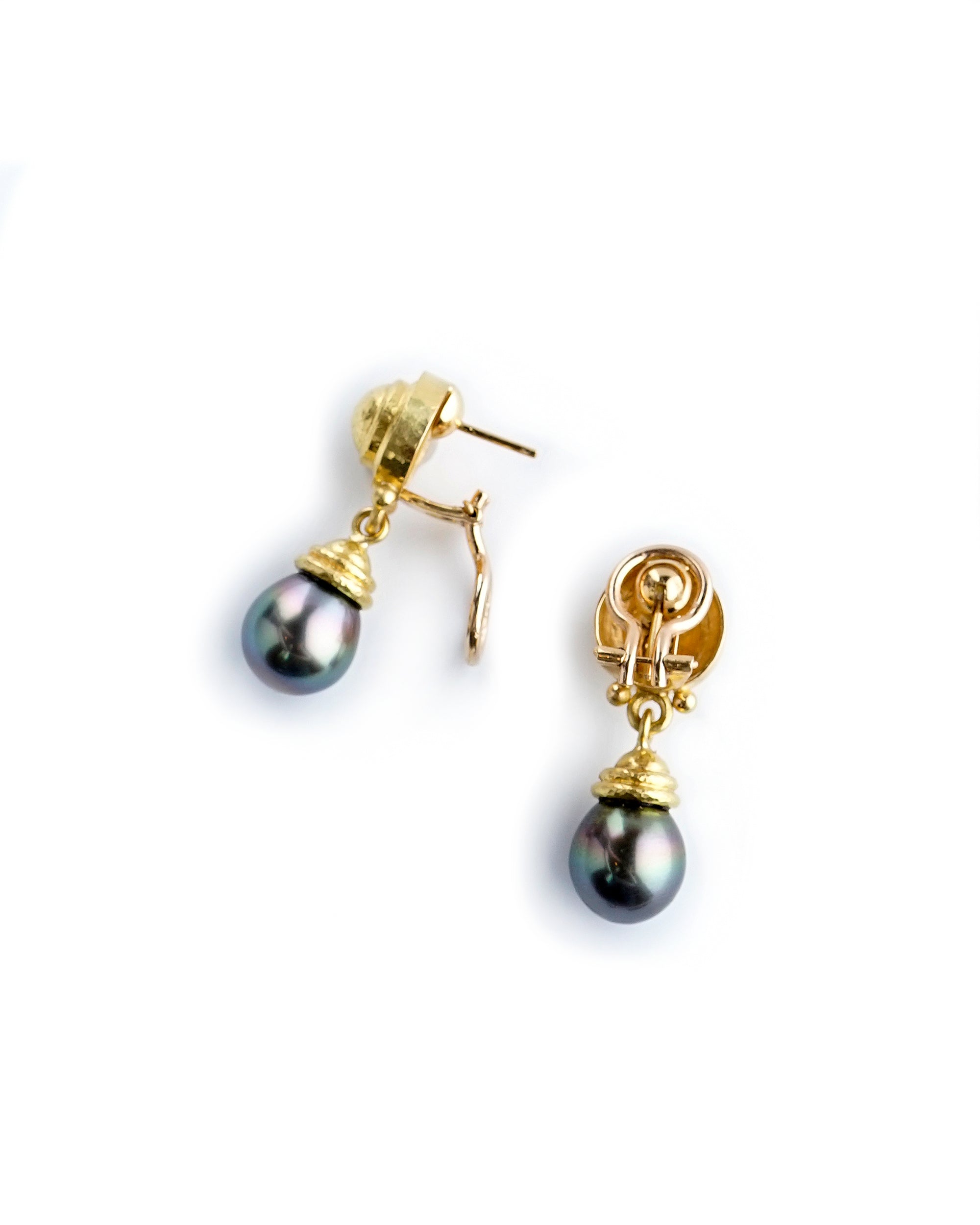 Silver South Sea Pearl Earrings