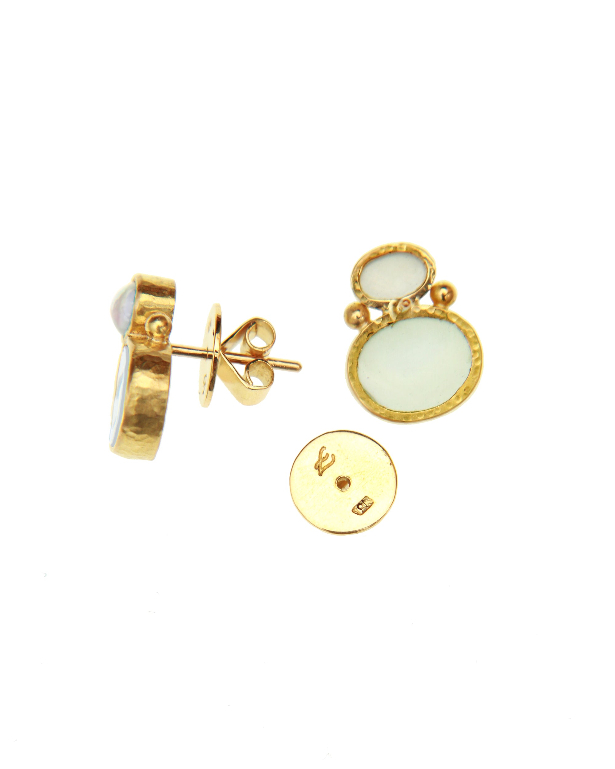 Crystal 'Tiny Bird' Stud Earrings