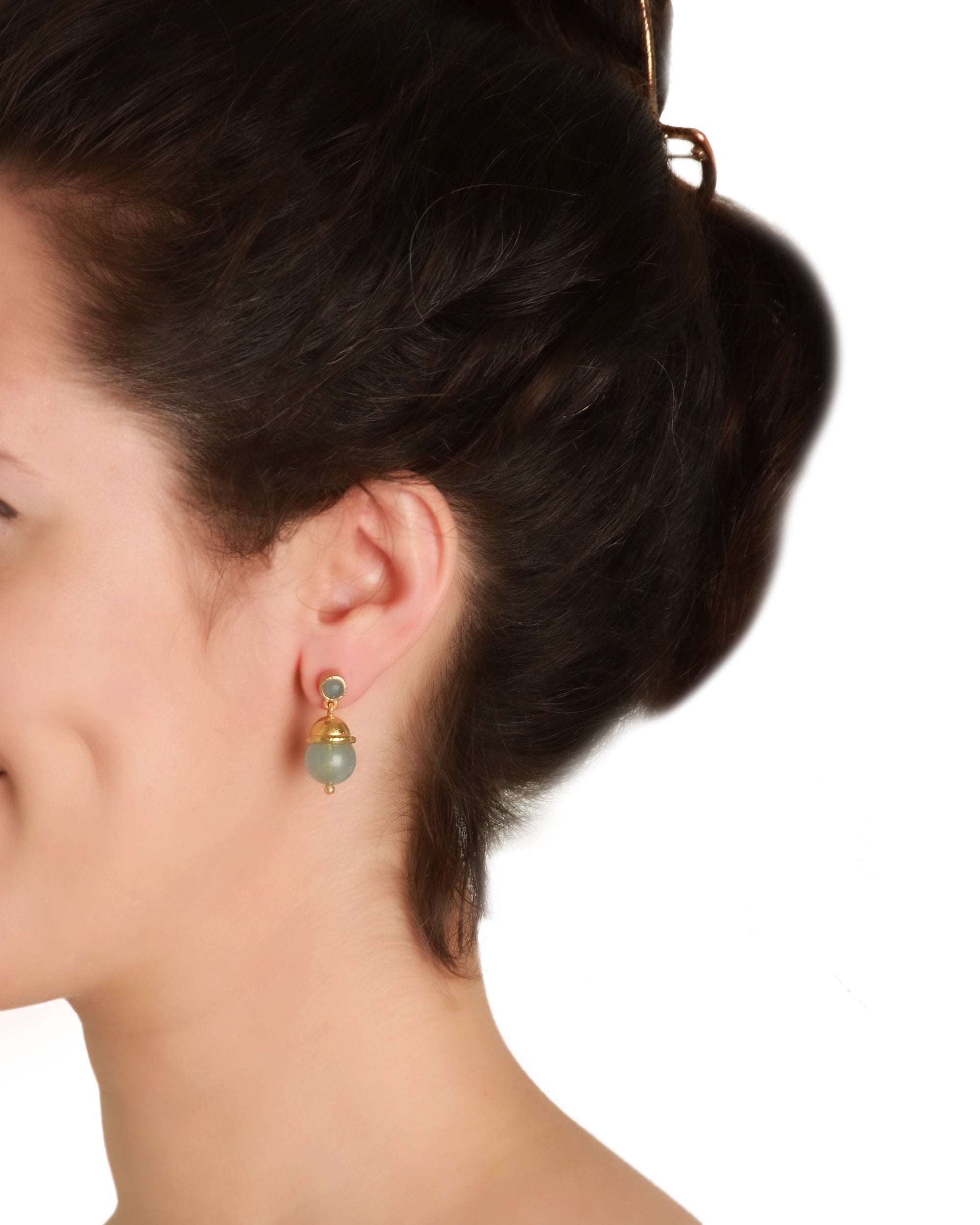 Aquamarine Drop Earrings