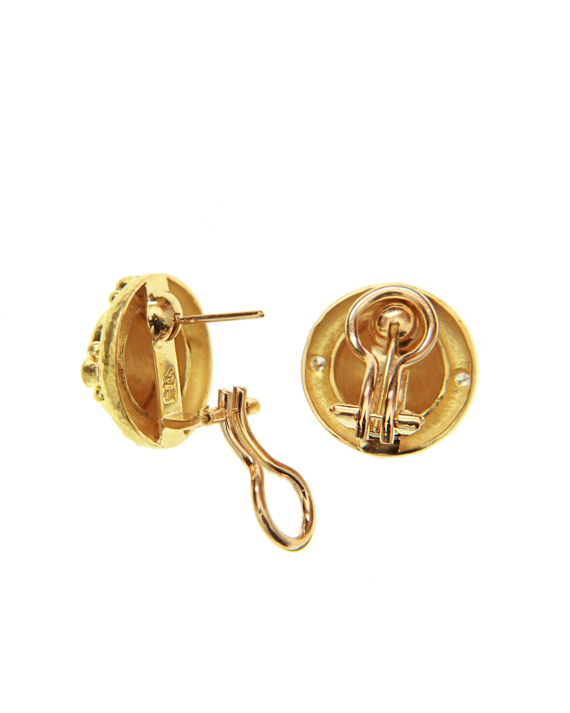 Pearl and Diamond Earrings