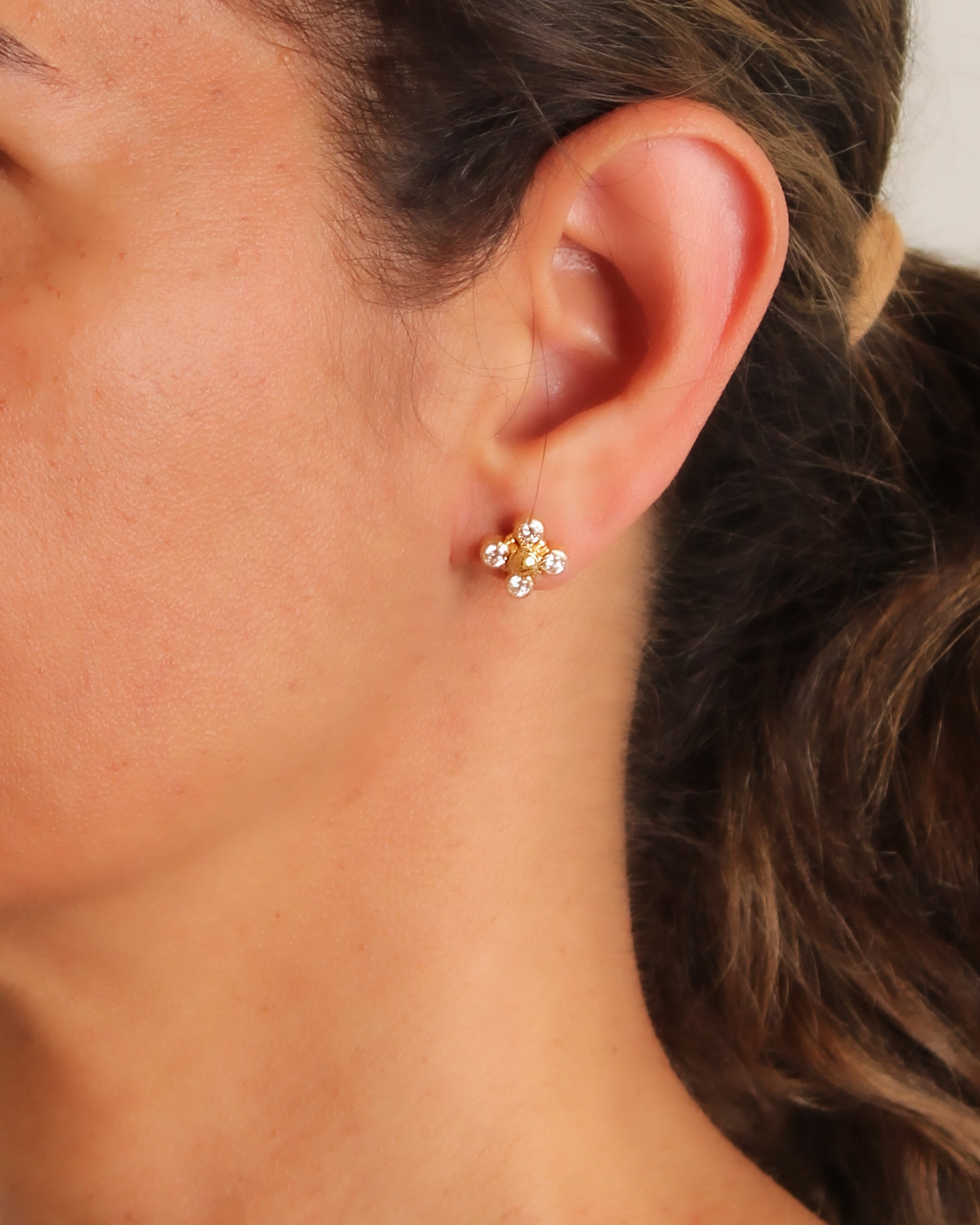 Rubellite Stud Earrings