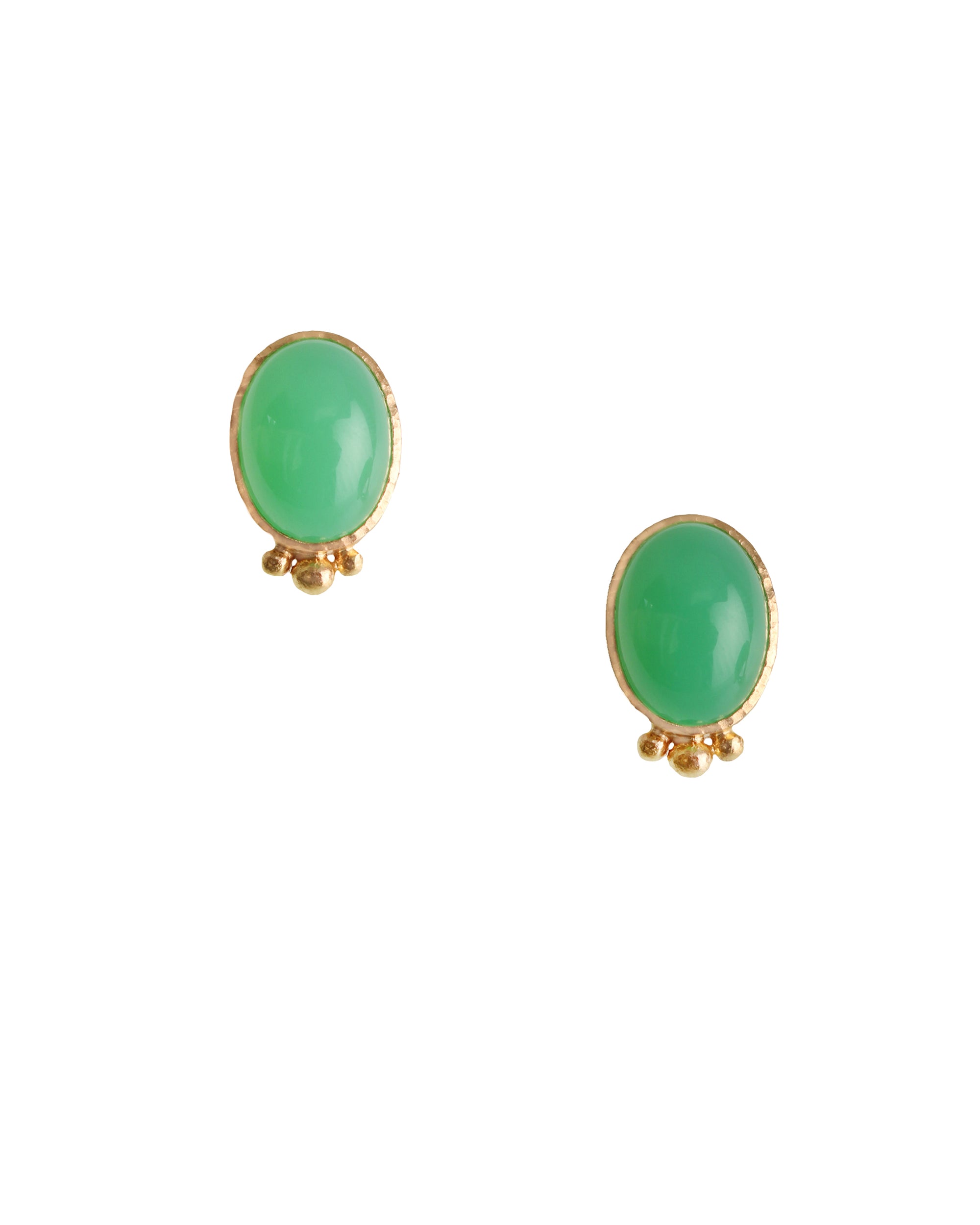 Chrysoprase Earrings