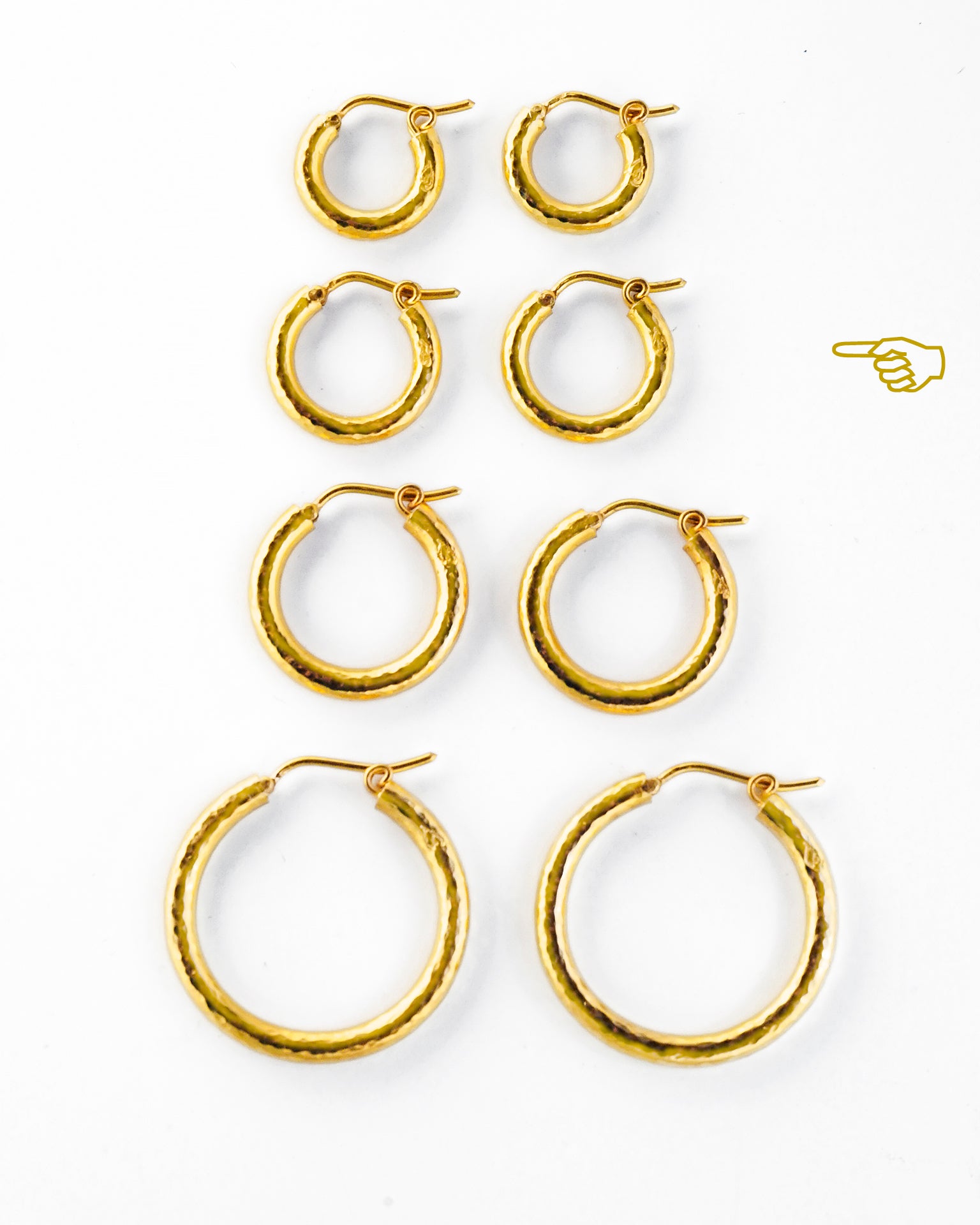 Big Baby Hoop Earrings