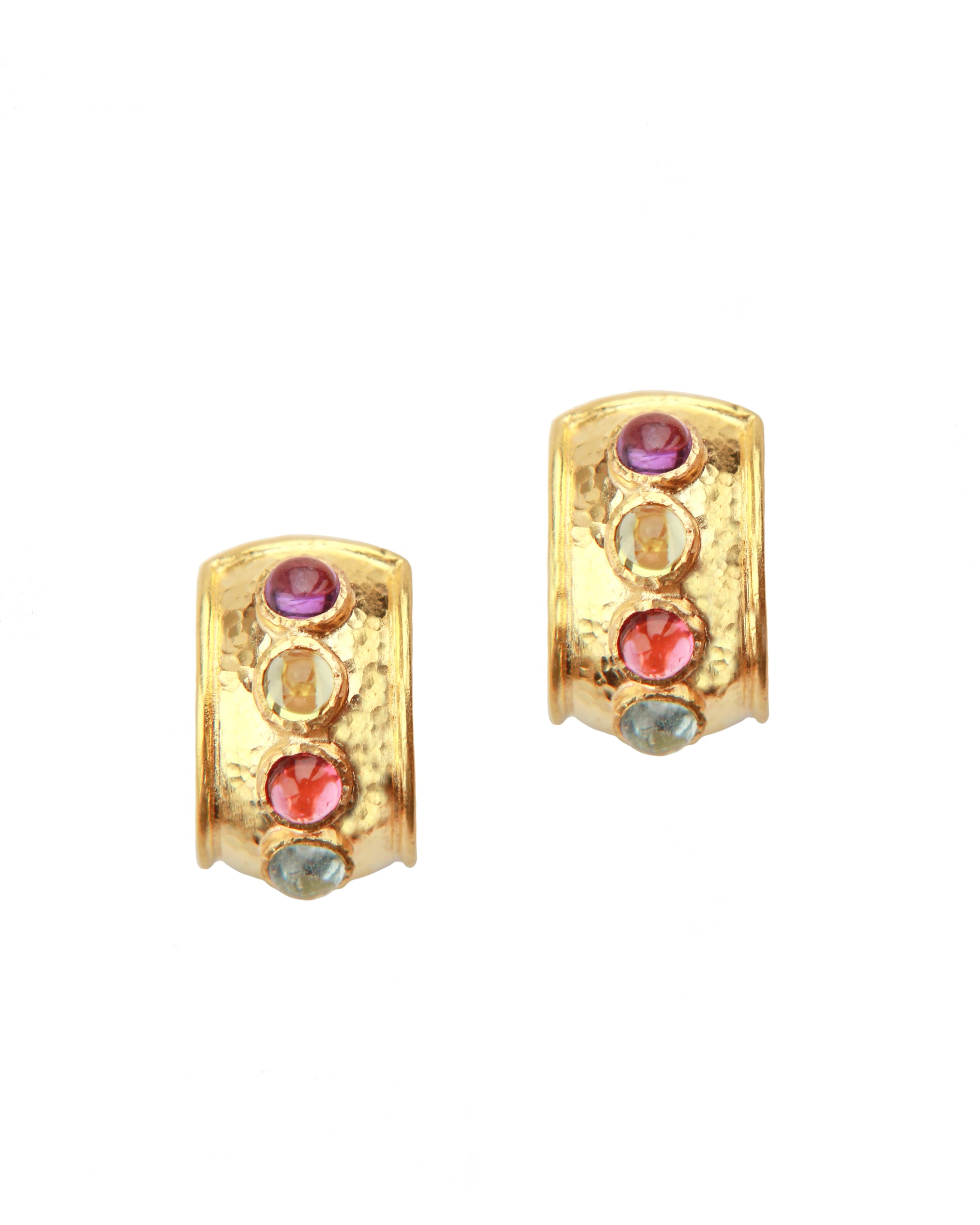'Tutti Frutti' Hoop Earrings