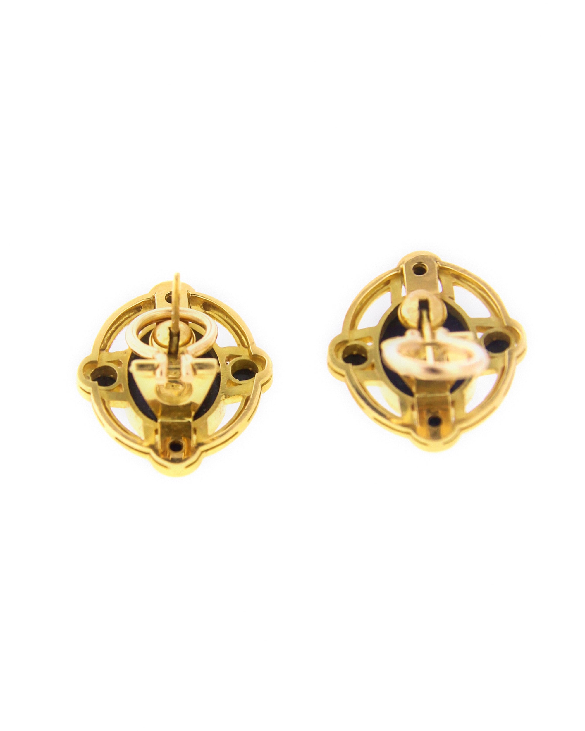 Black 'Surn' Earrings