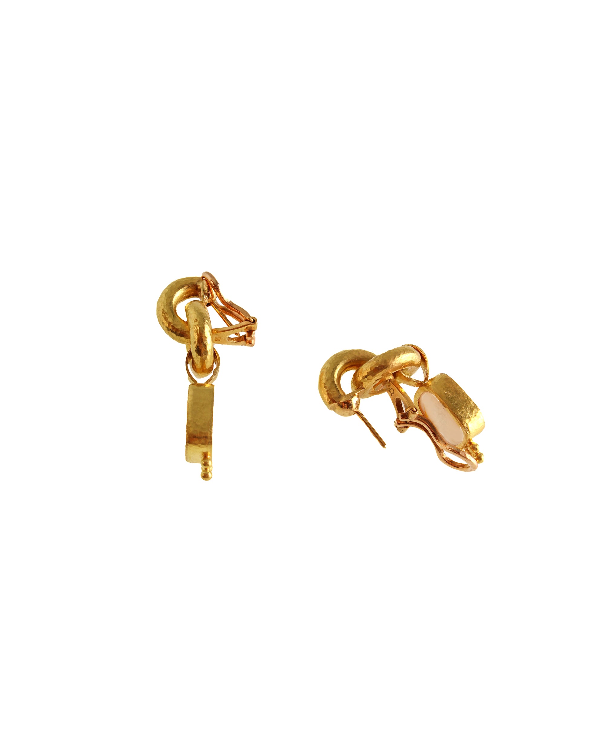 Mulberry 'God and Pillar' Cheerio Drop Earrings