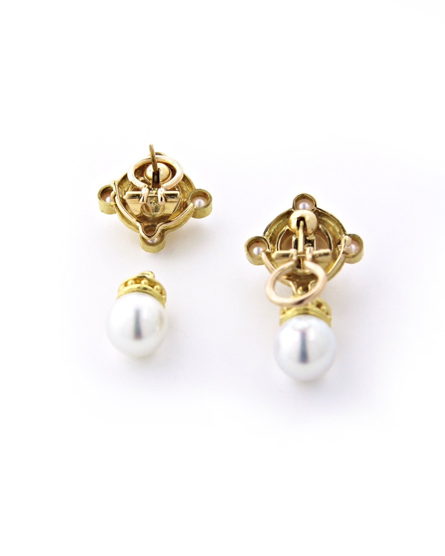 Mabe Pearl Drop Earring