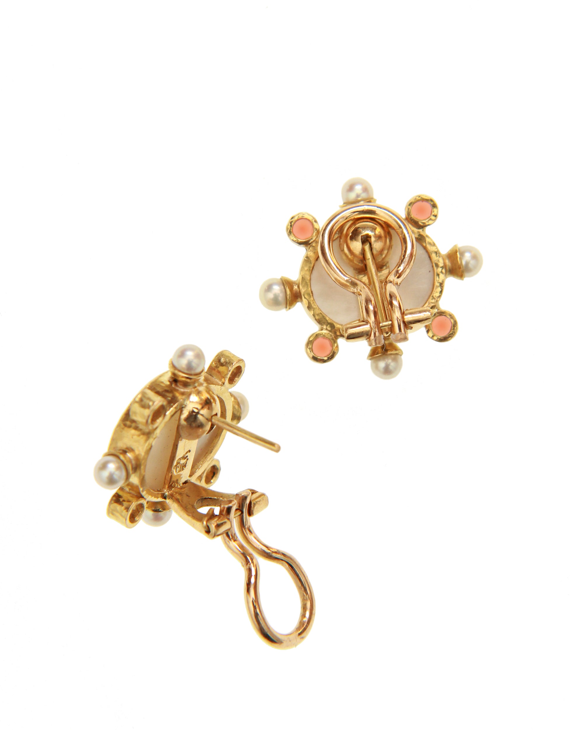 Amber 'Eagle and Dolphin' Earring