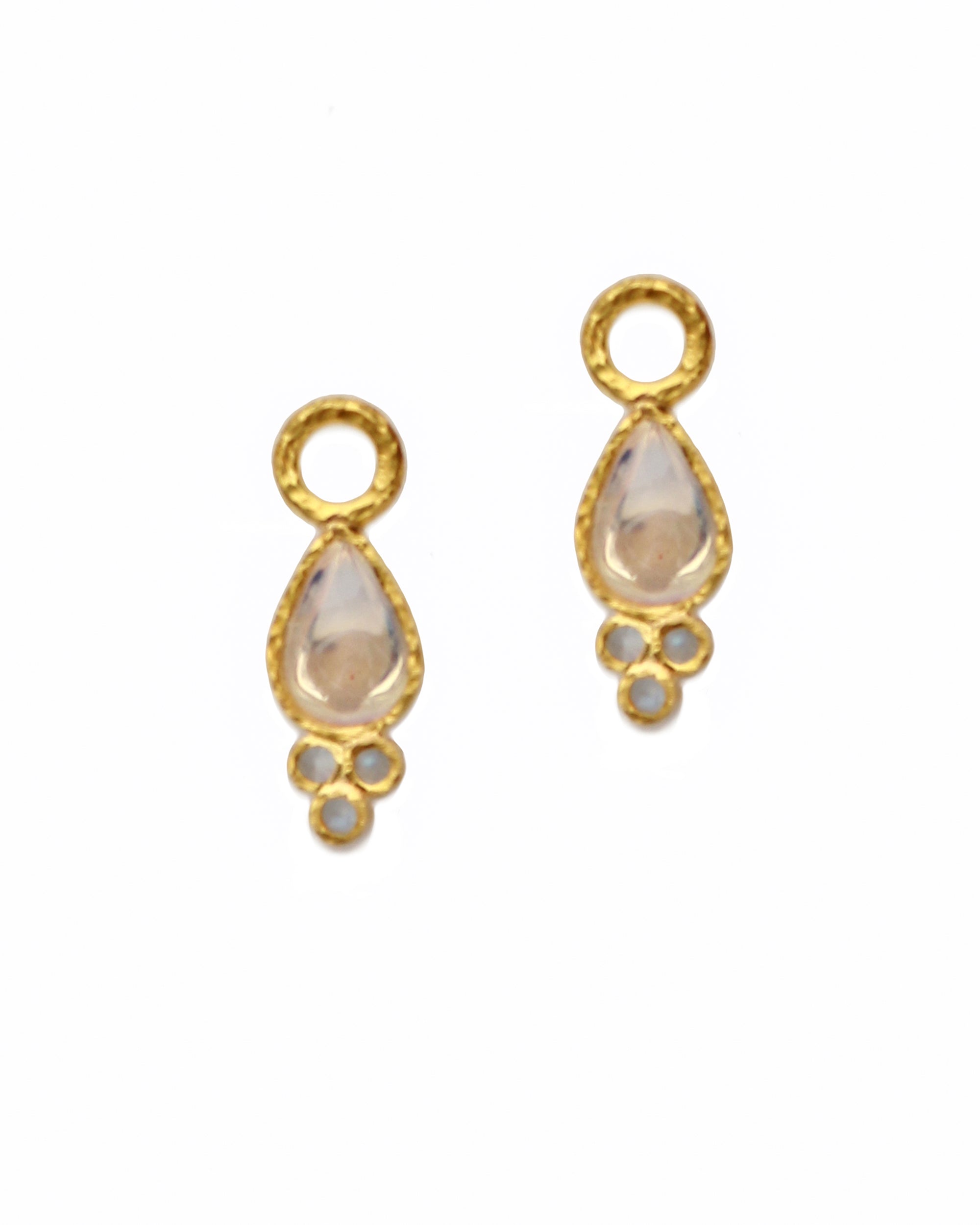 Moonstone Earring Charms