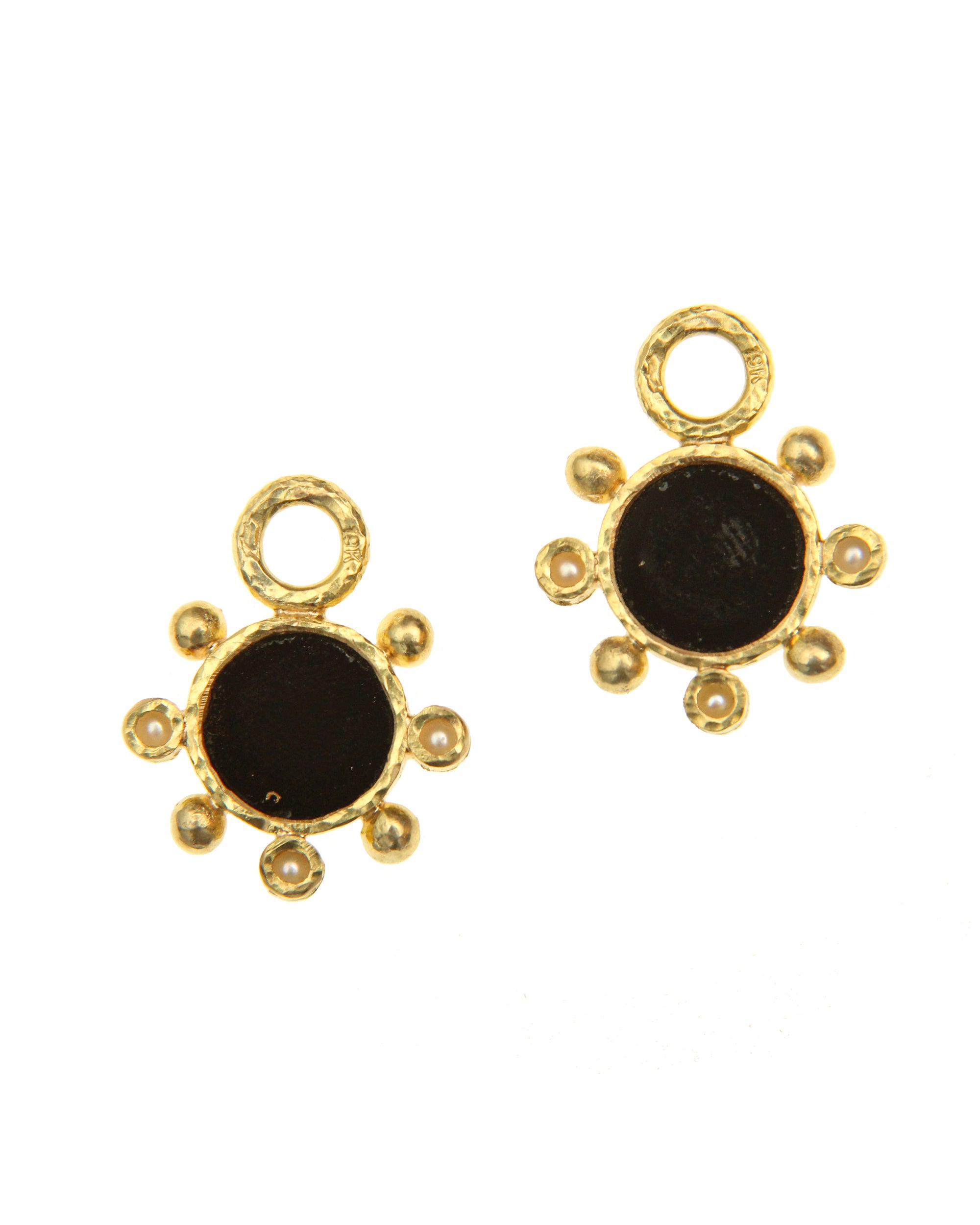 Black 'Tiny Griffin' Earring Charm