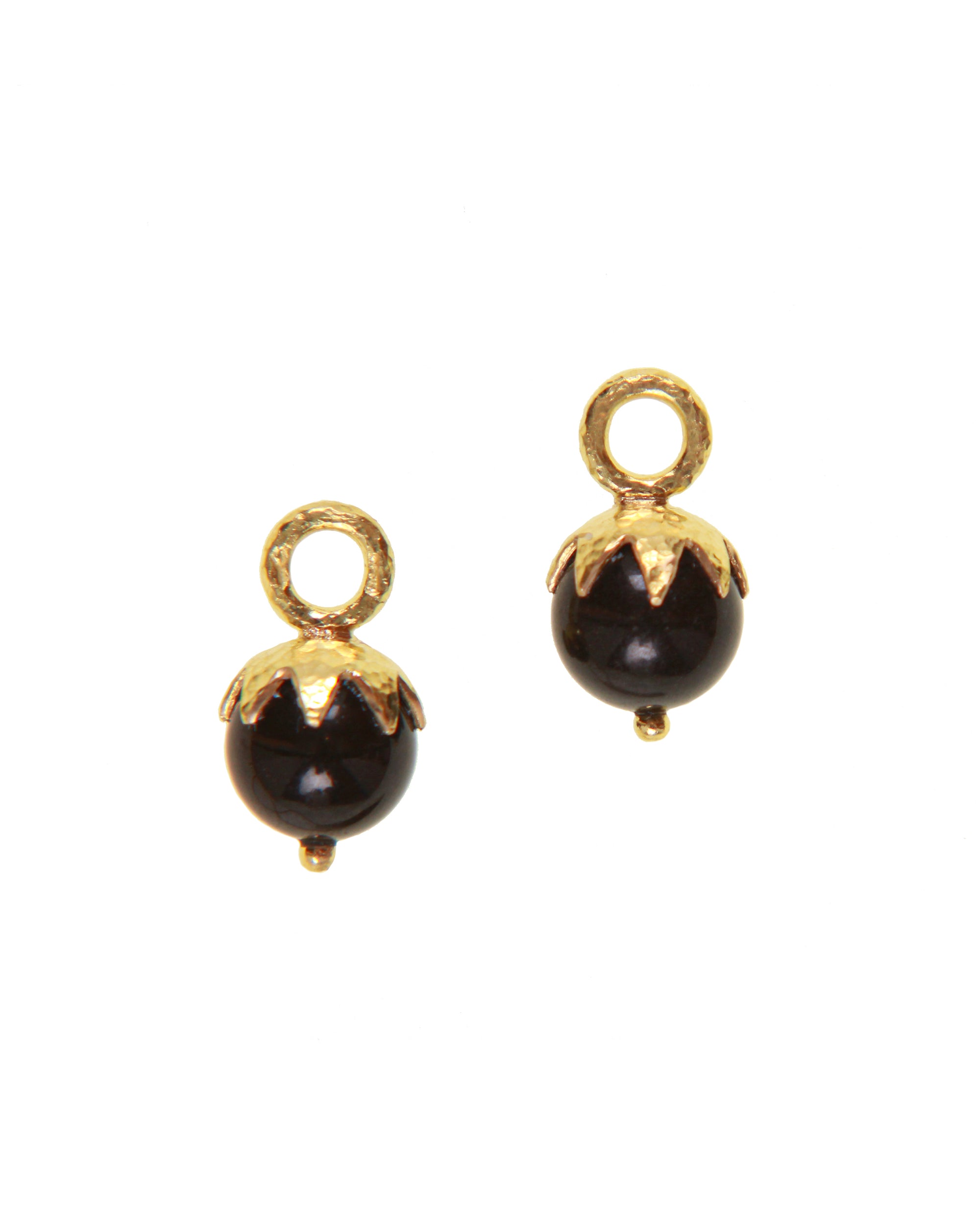 Black Jade Earring Charms