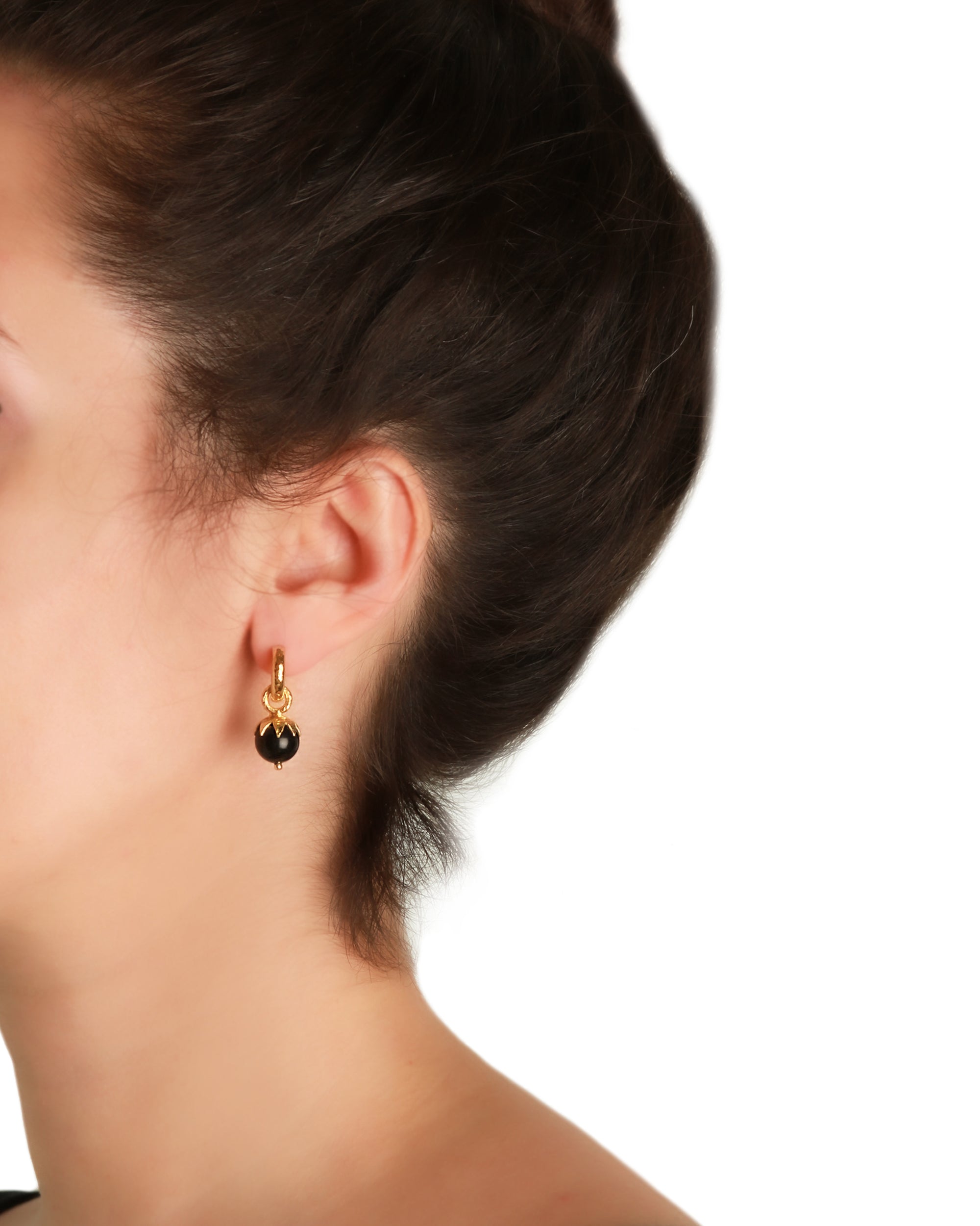 Black Jade Earring Charms