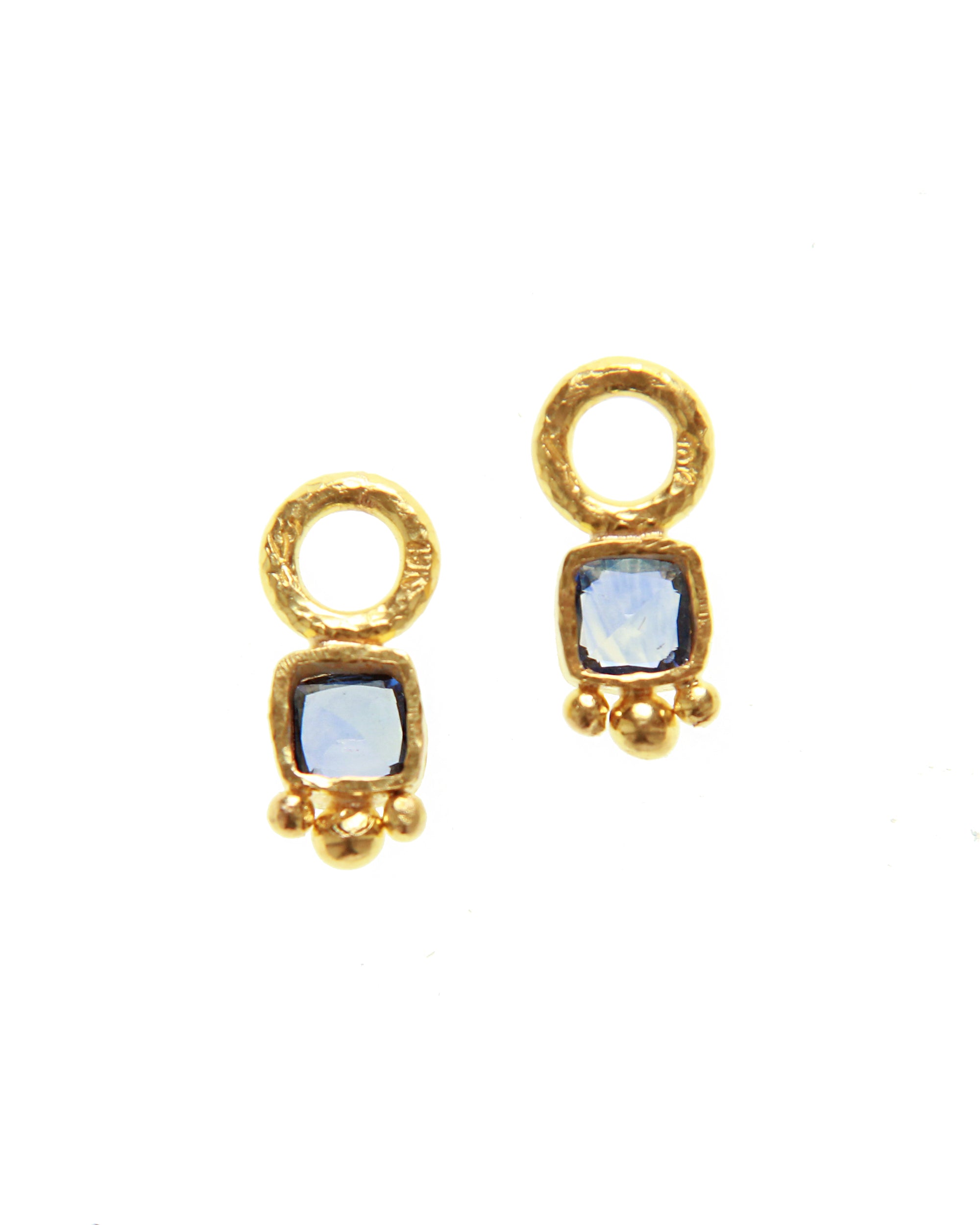 Blue Sapphire Earring Charms