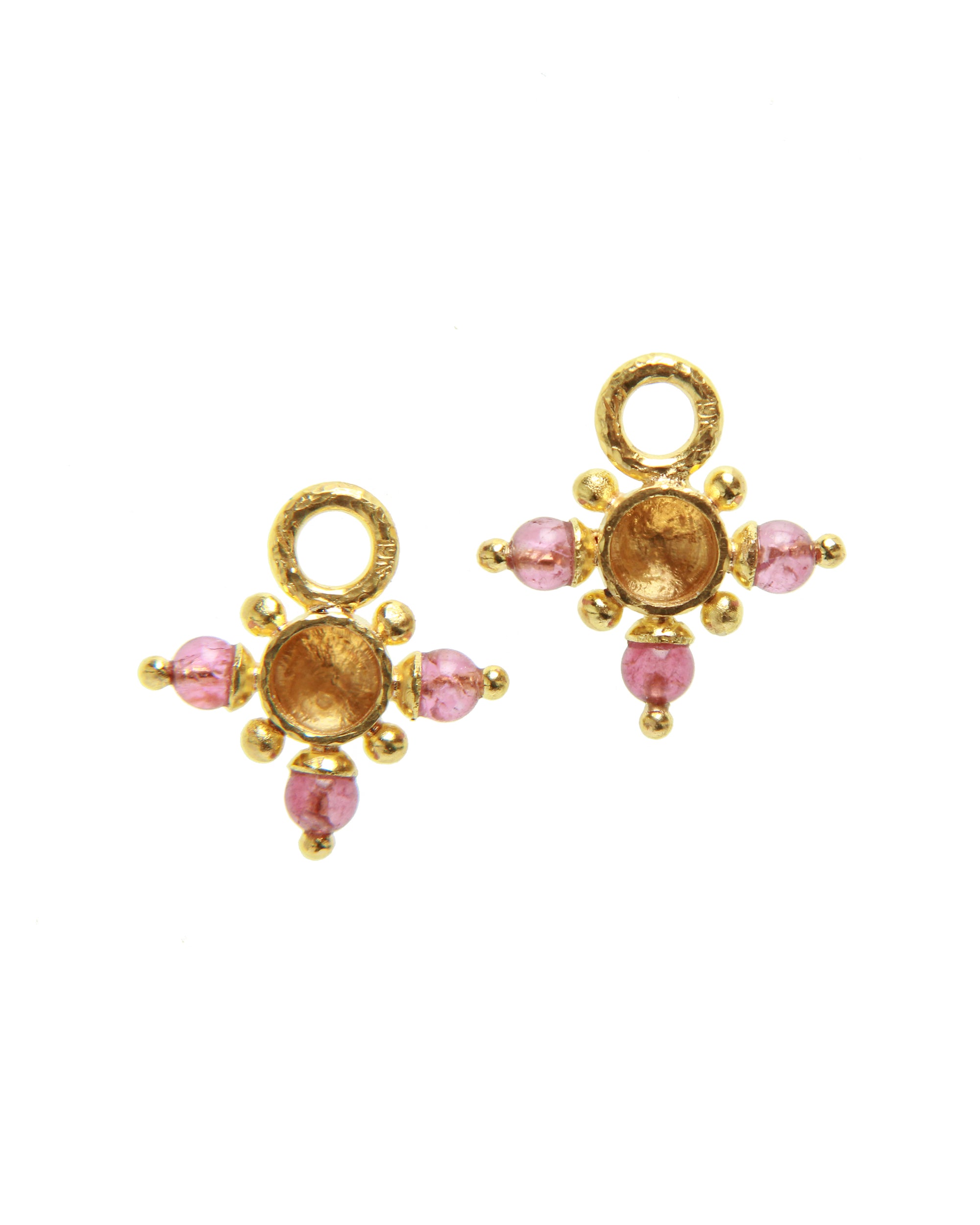 Pink Tourmaline Earring Charms