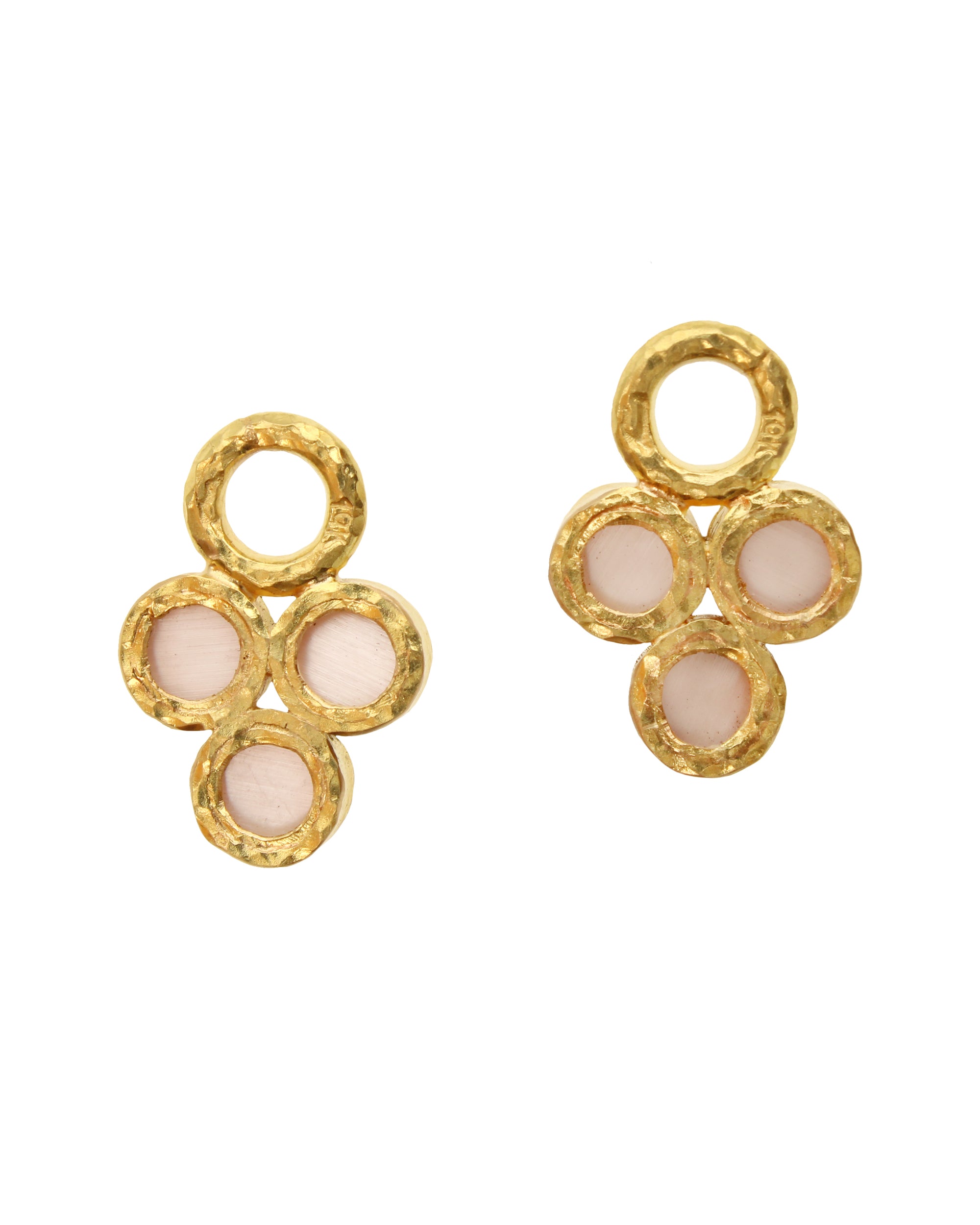 Cabochon Citrine Earring Charms