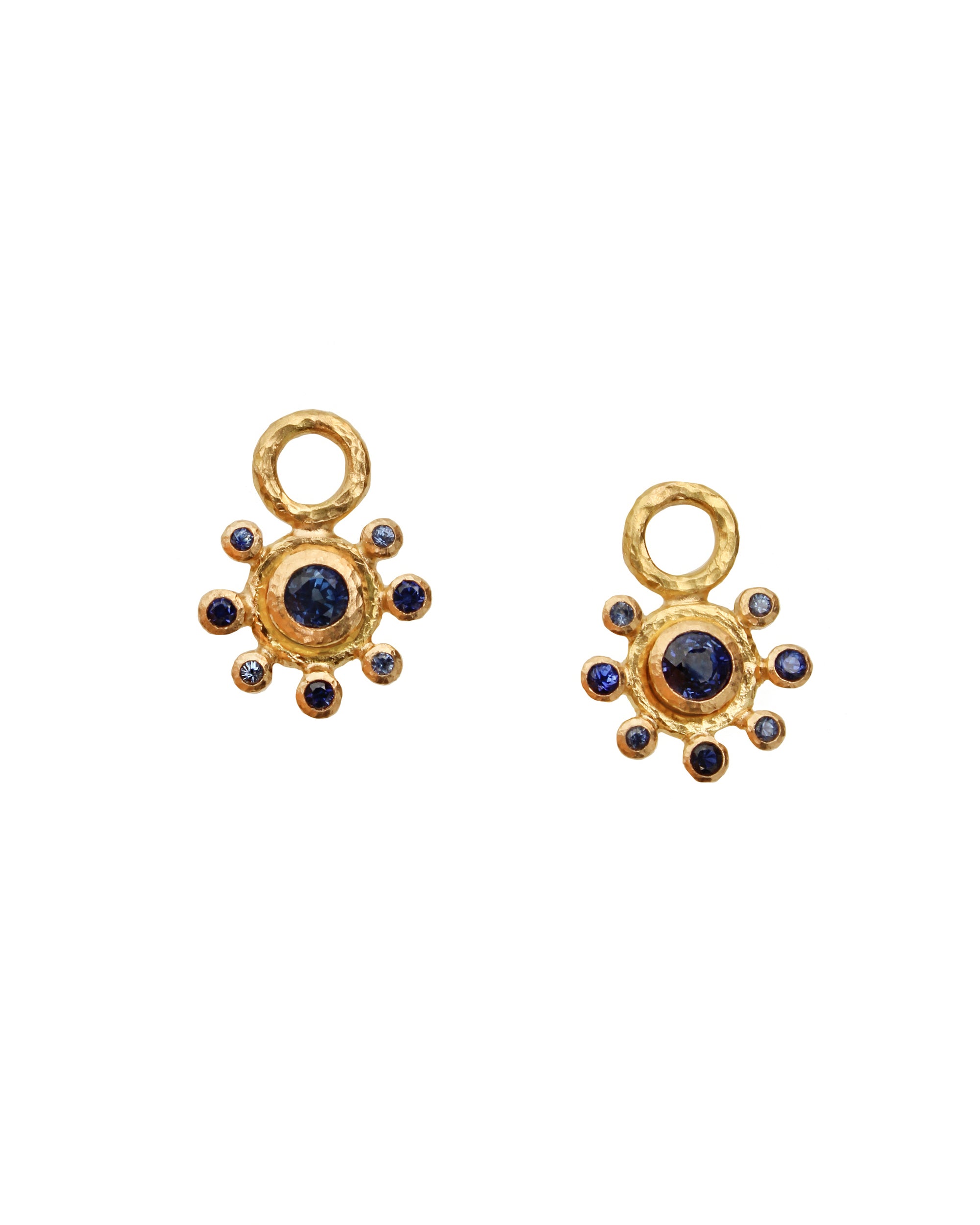 Blue Sapphire Earring Charms