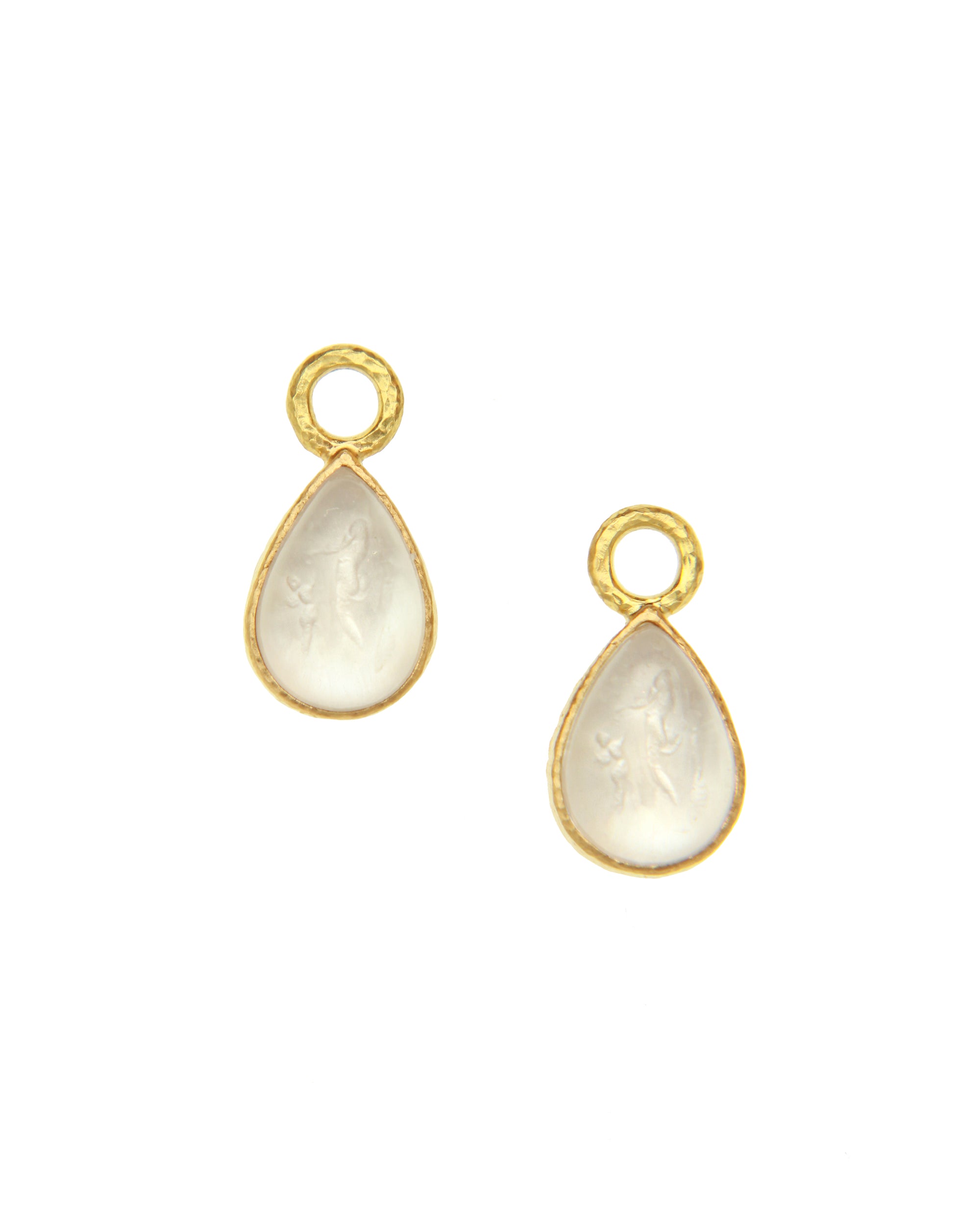 Crystal 'Small Pear Shape' Earring Charms