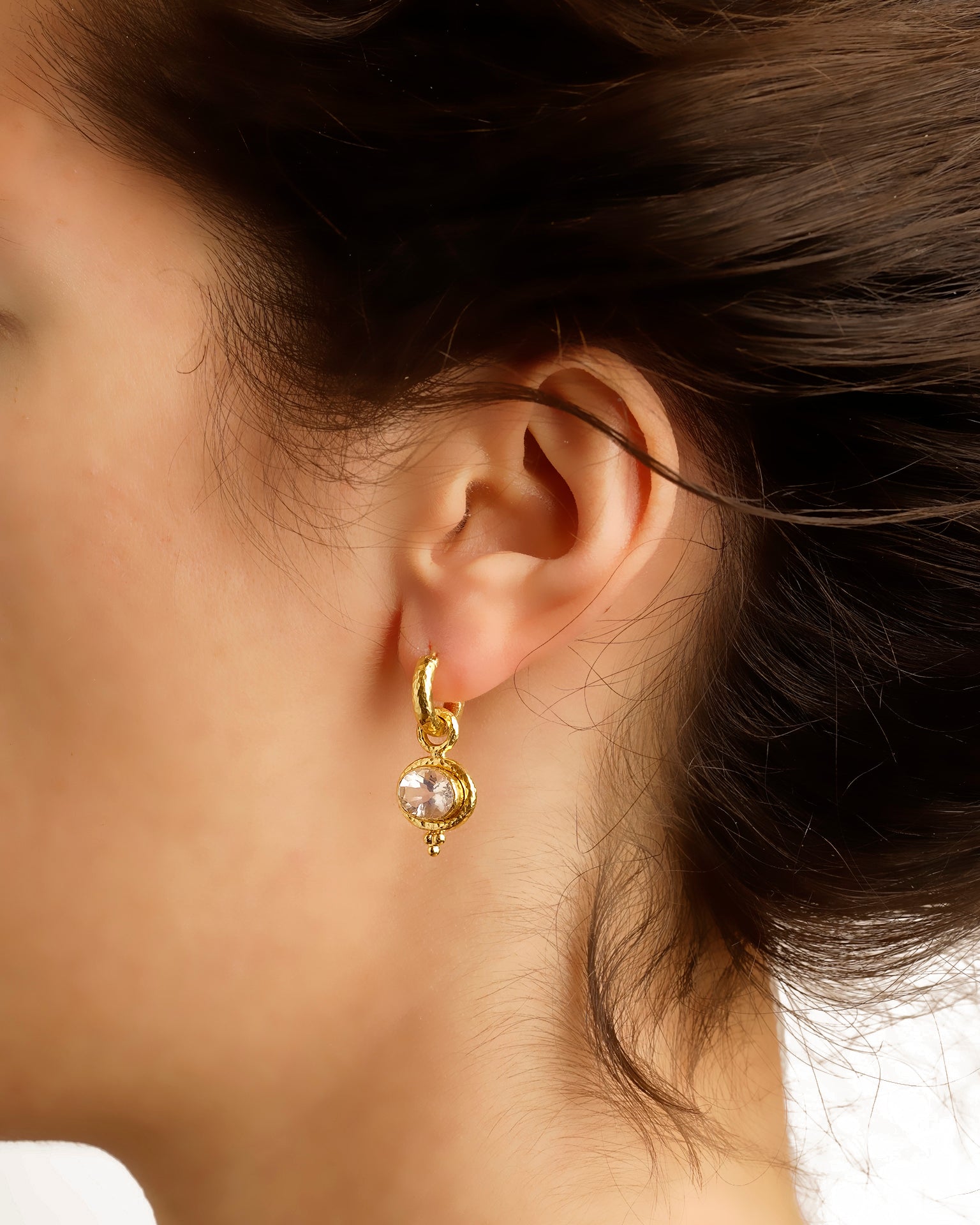 Moonstone Earring Charms