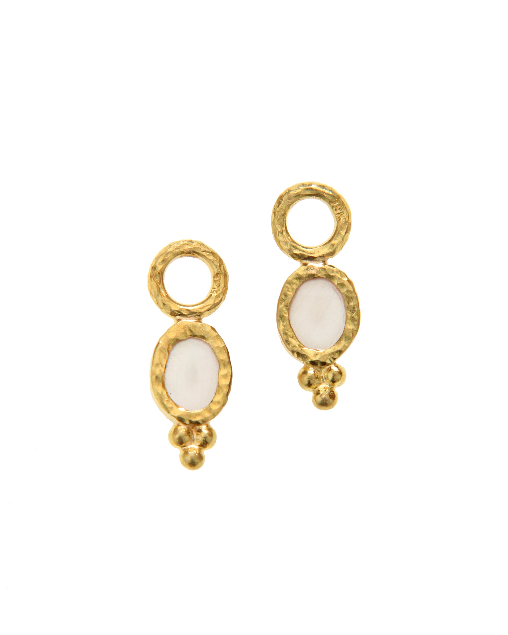 Moonstone Earring Charms