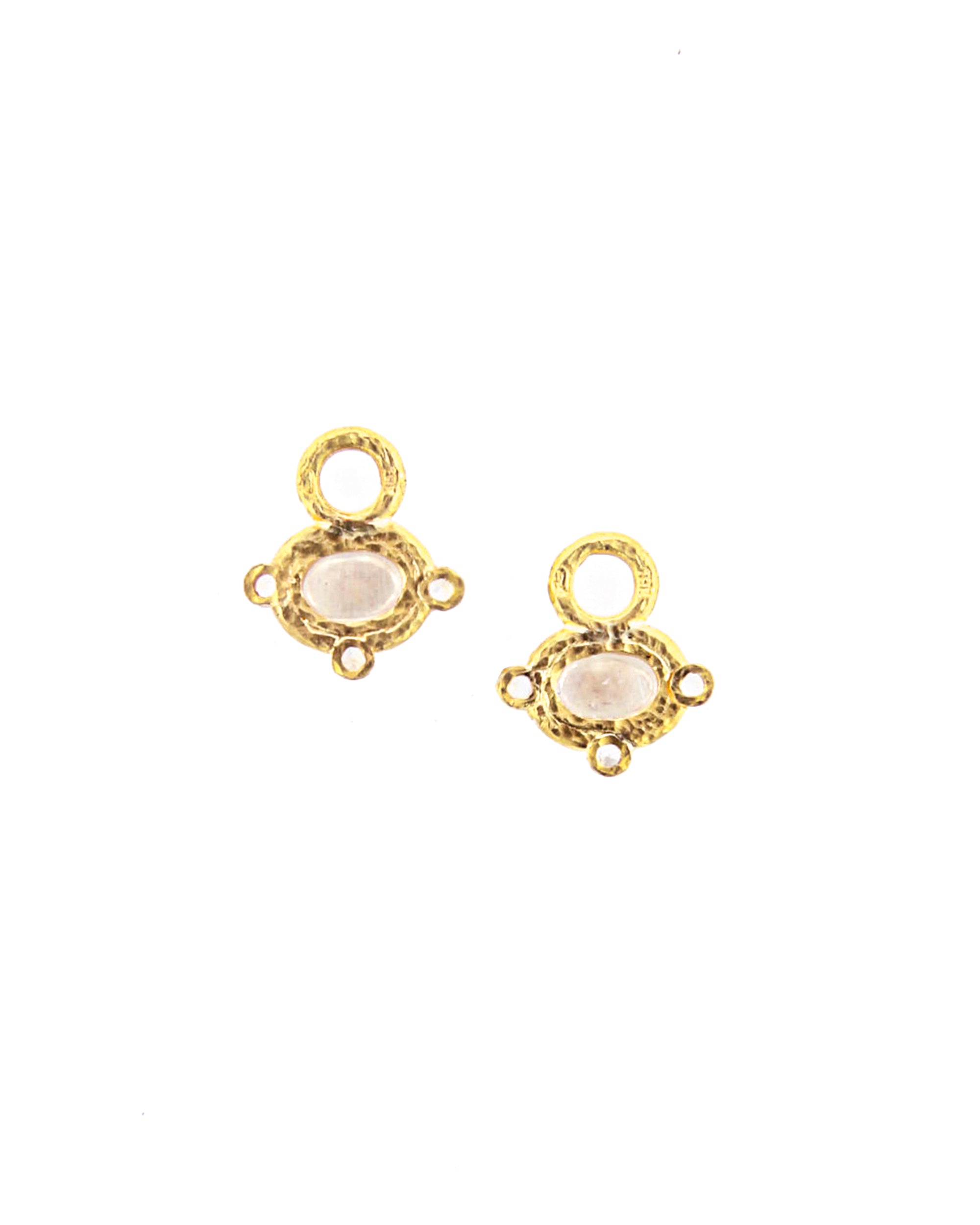Moonstone Earring Charms