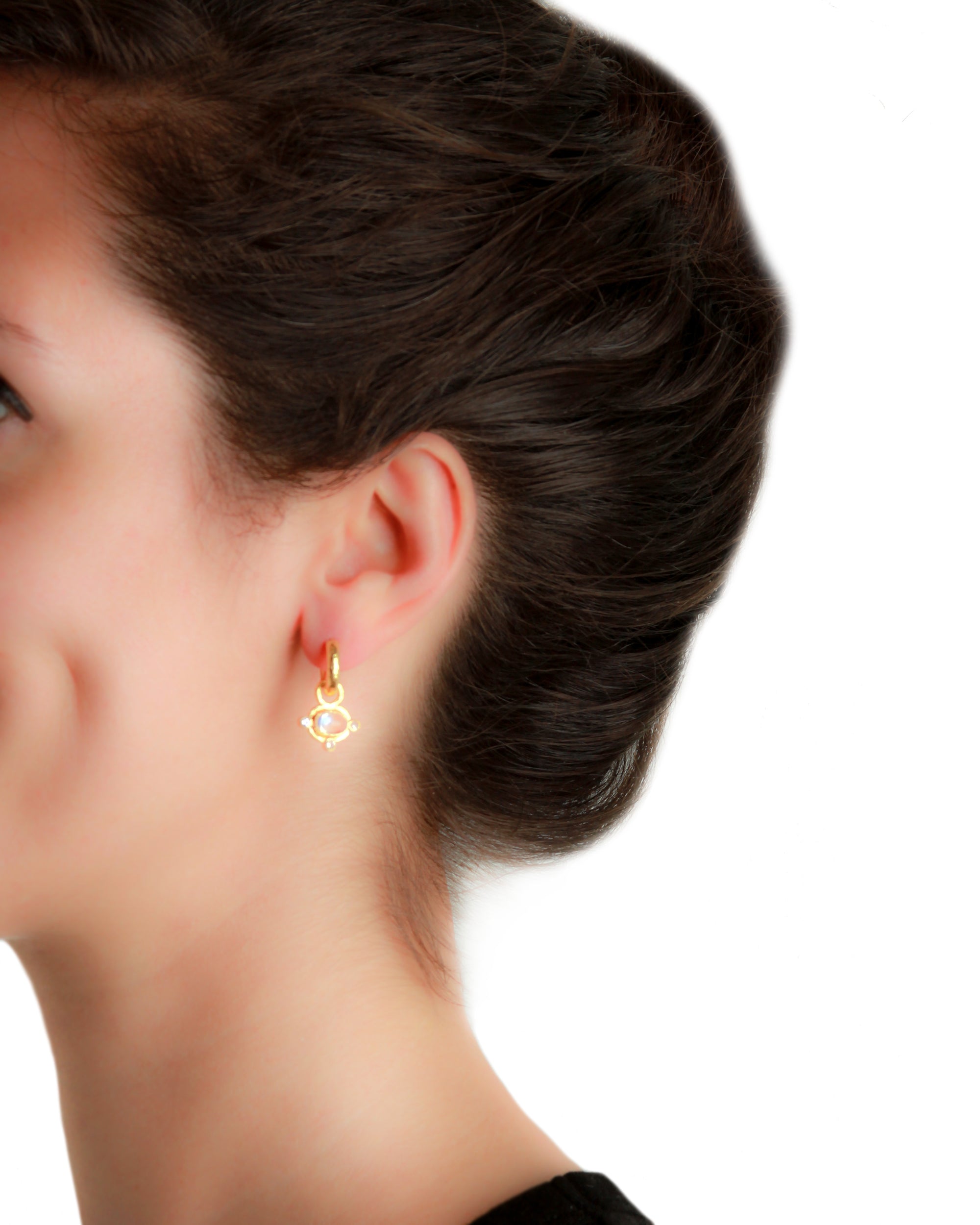 Moonstone Earring Charms