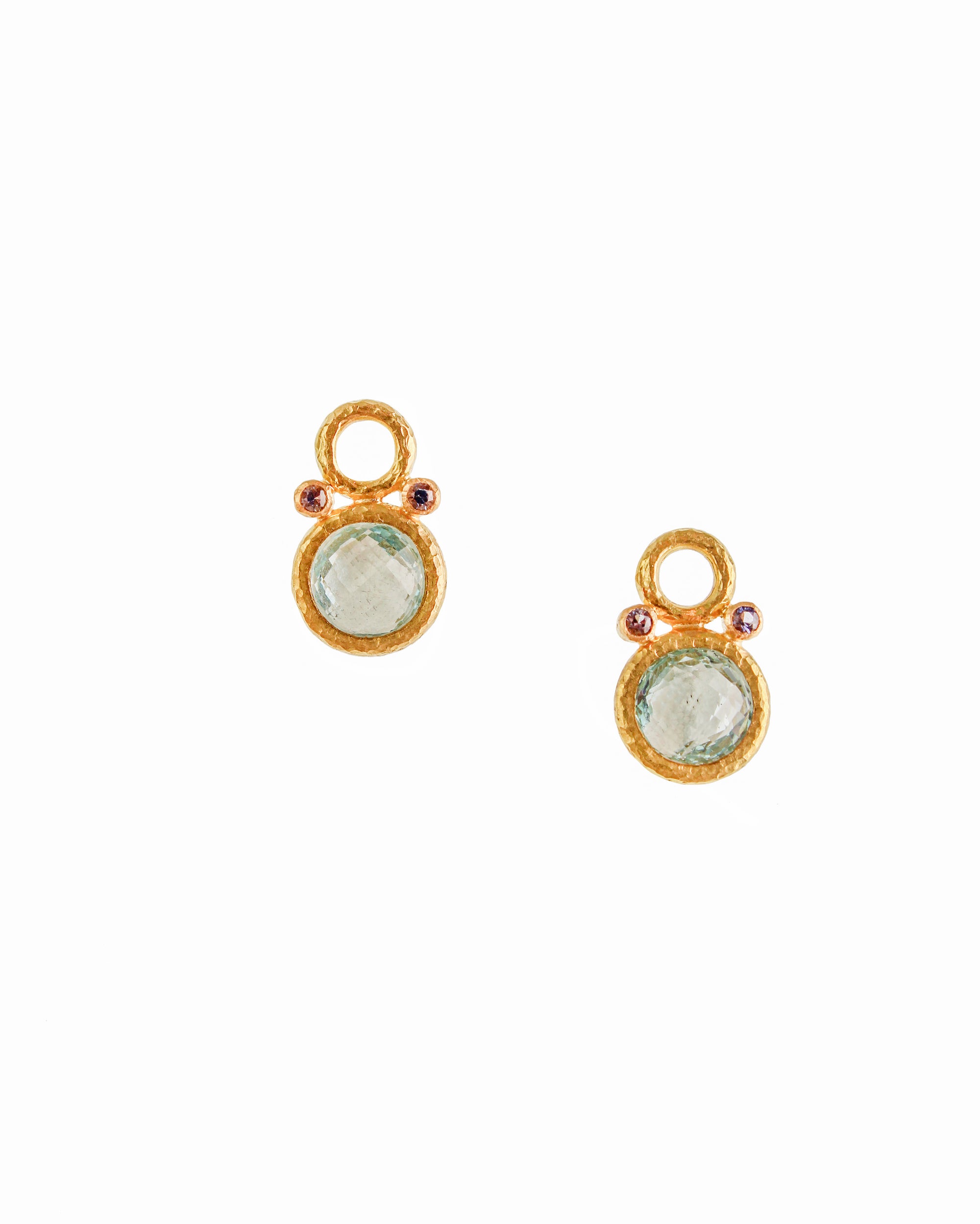 Aquamarine Earring Charms