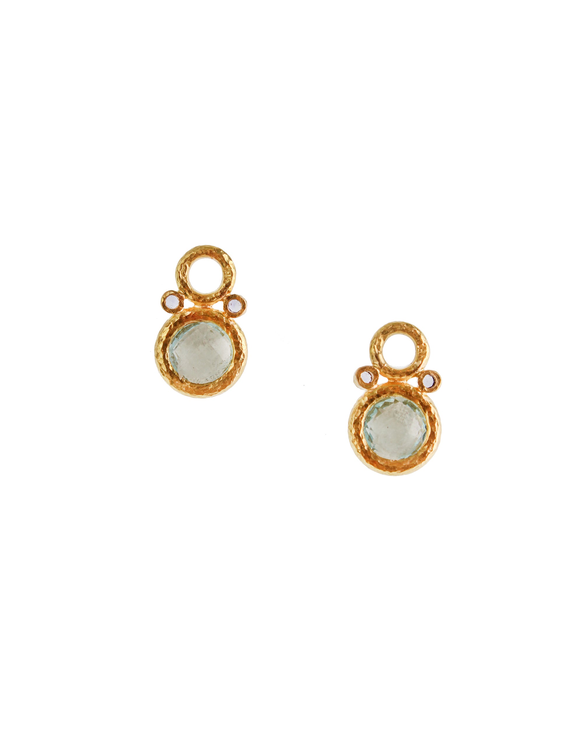 Aquamarine Earring Charms