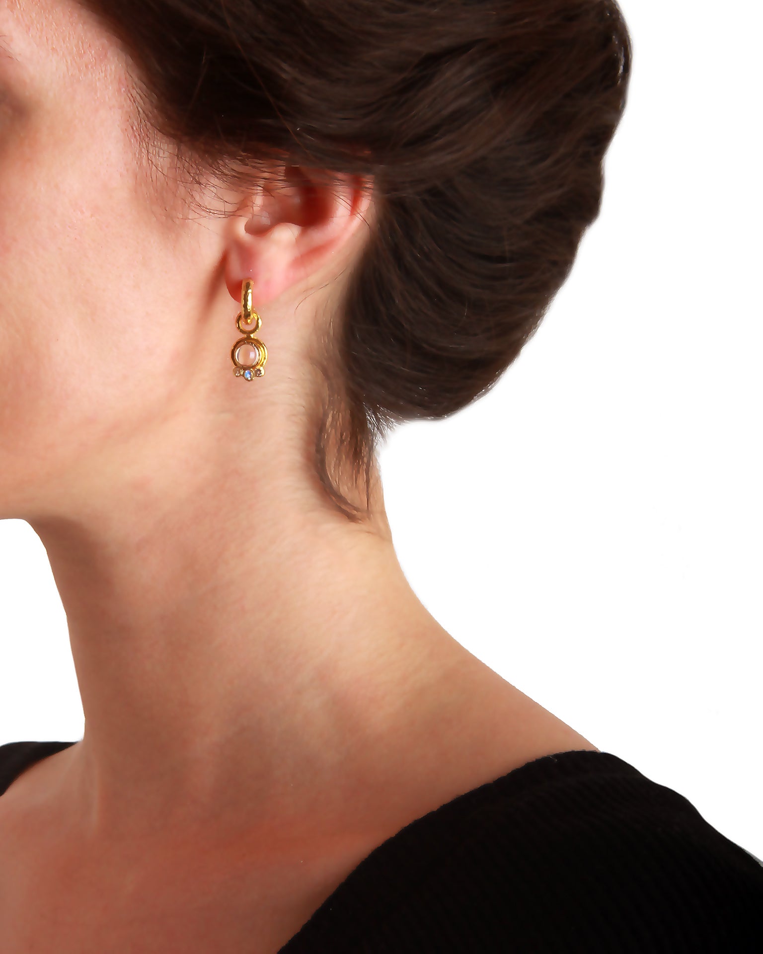Moonstone Earring Charms