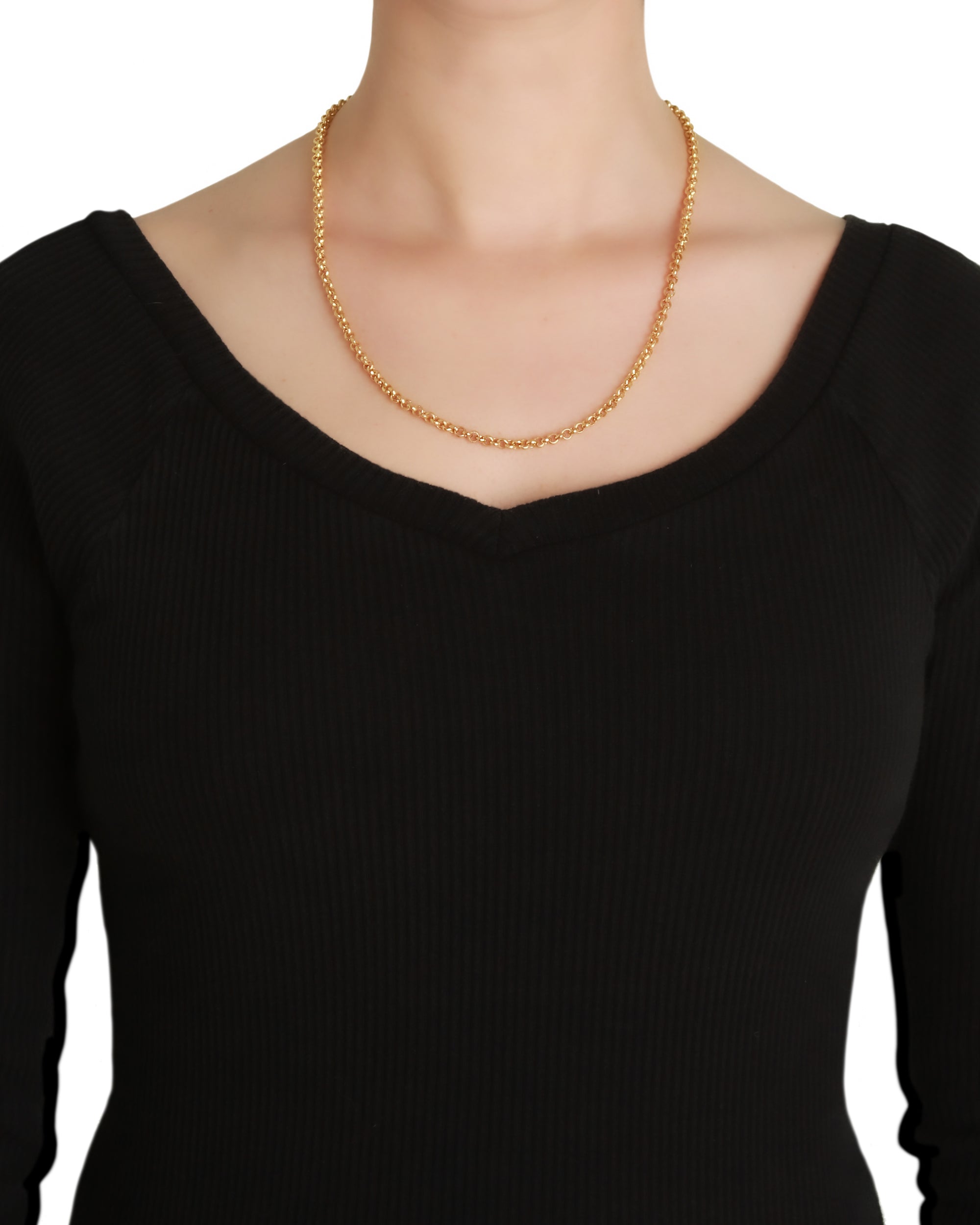 'Tiny Venezia' Link Necklace - 21"