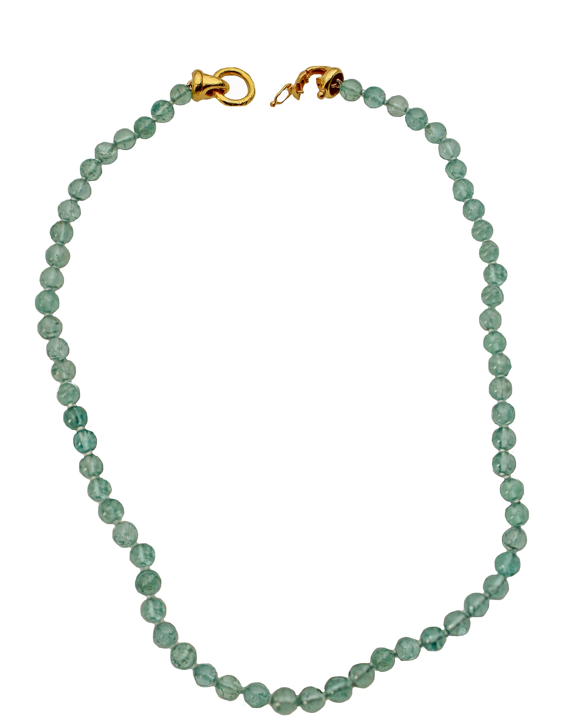 Apatite Bead Necklace