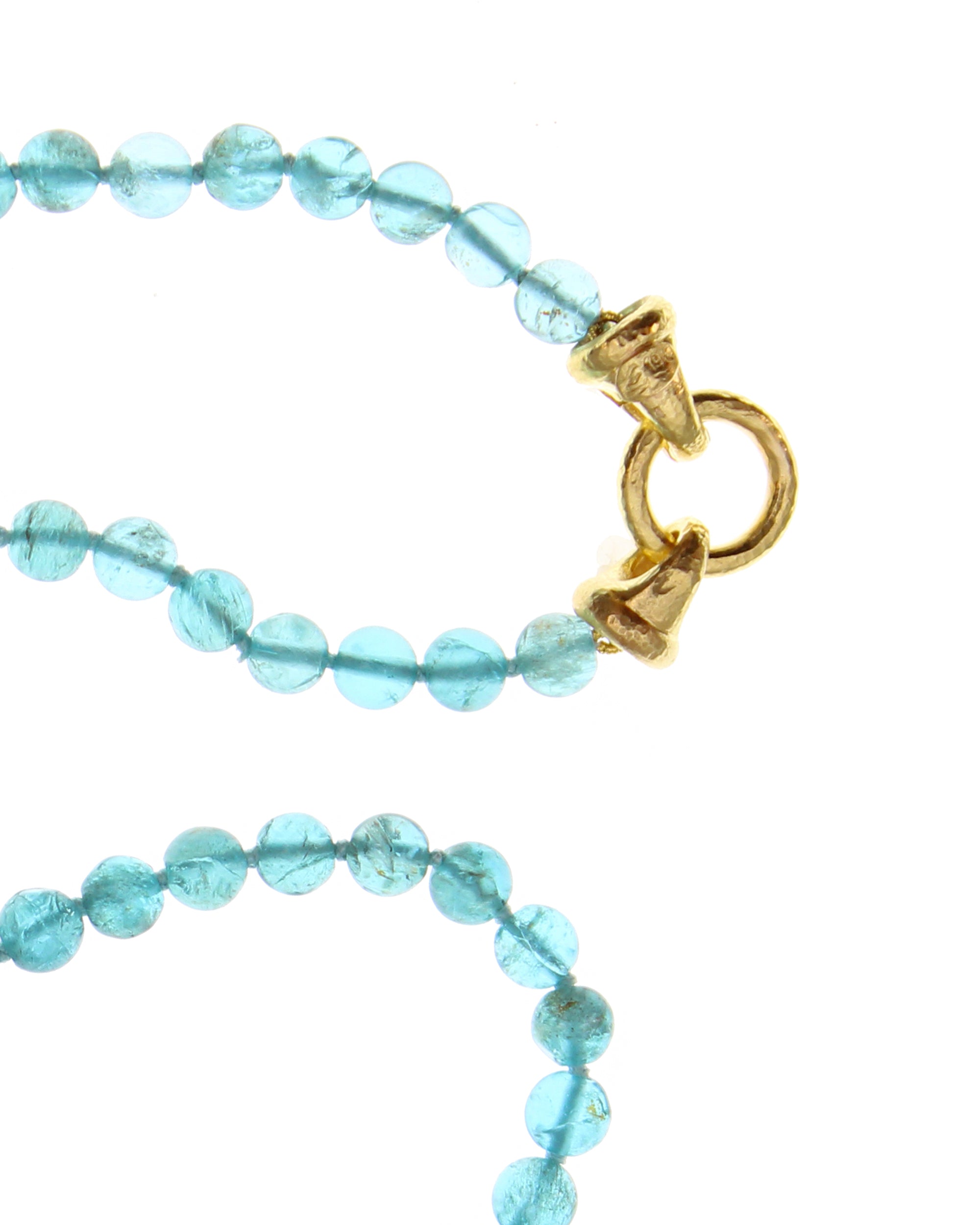 Apatite Bead Necklace
