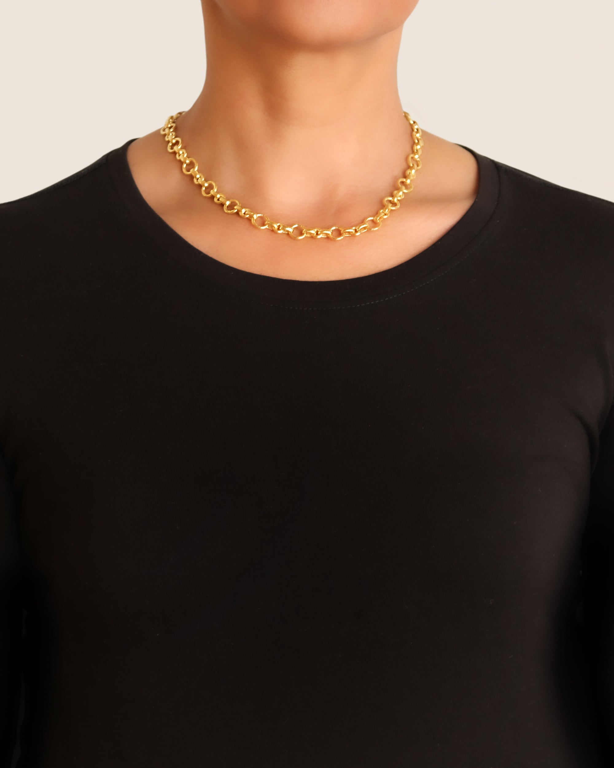 Small 'Siena' Link Necklace - 17"