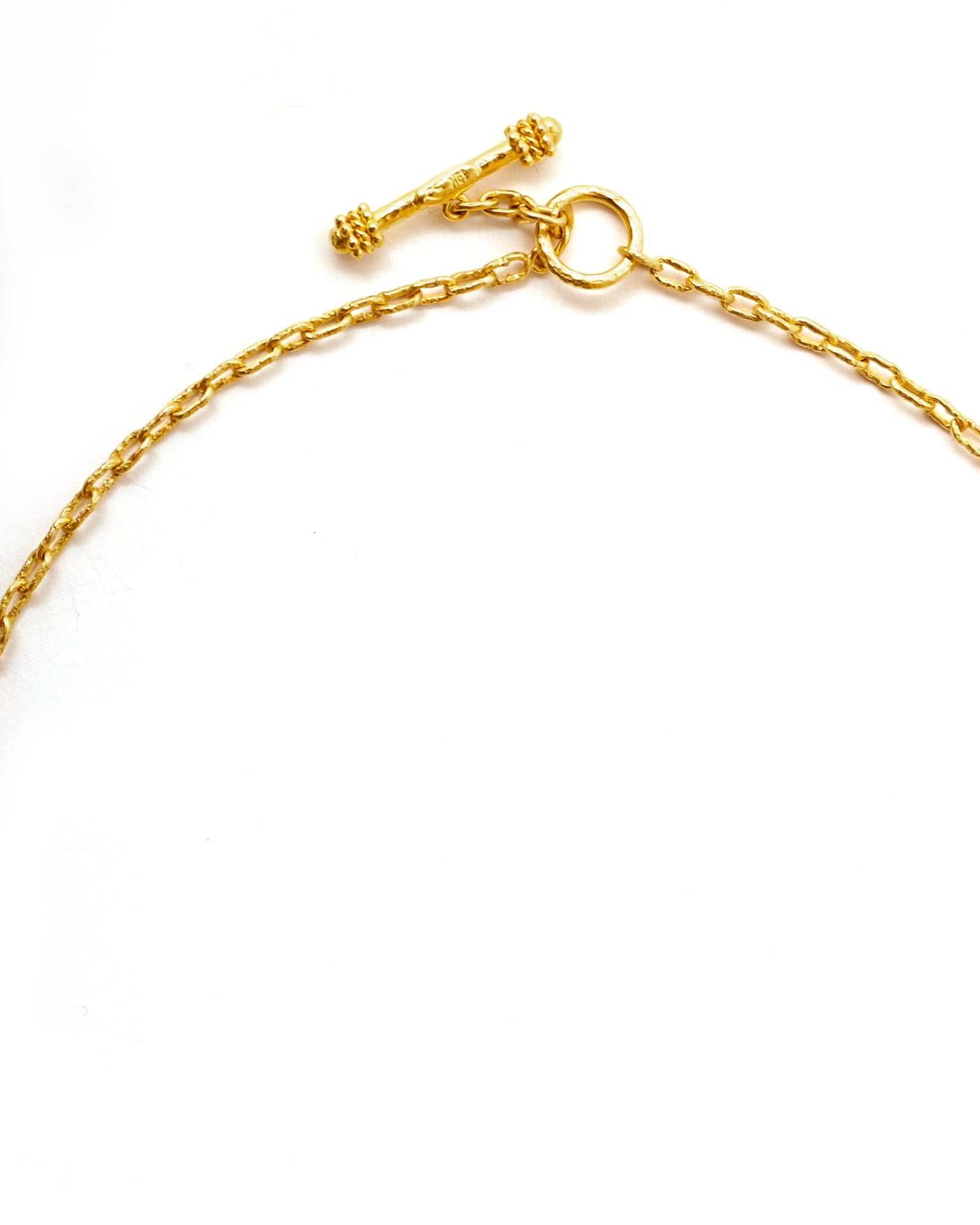 Very Fine Gold Chain Necklace - 17"