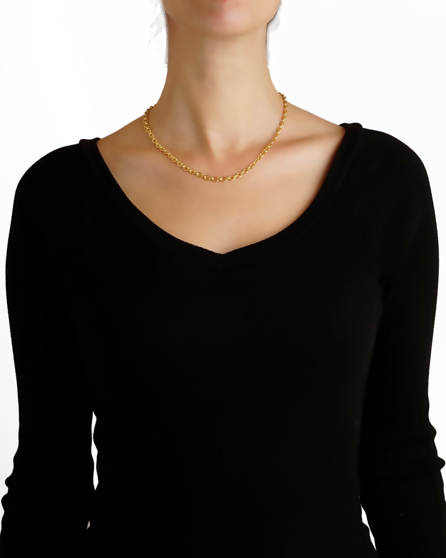 Cortina Link Necklace - 17"